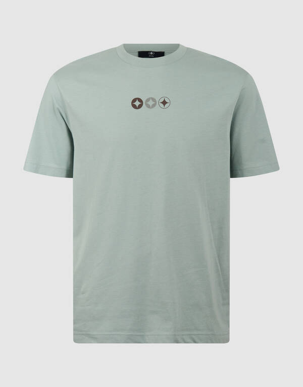 Spark Logo Artwork T-Shirt Hellgr&uuml;n SHOEBY MEN