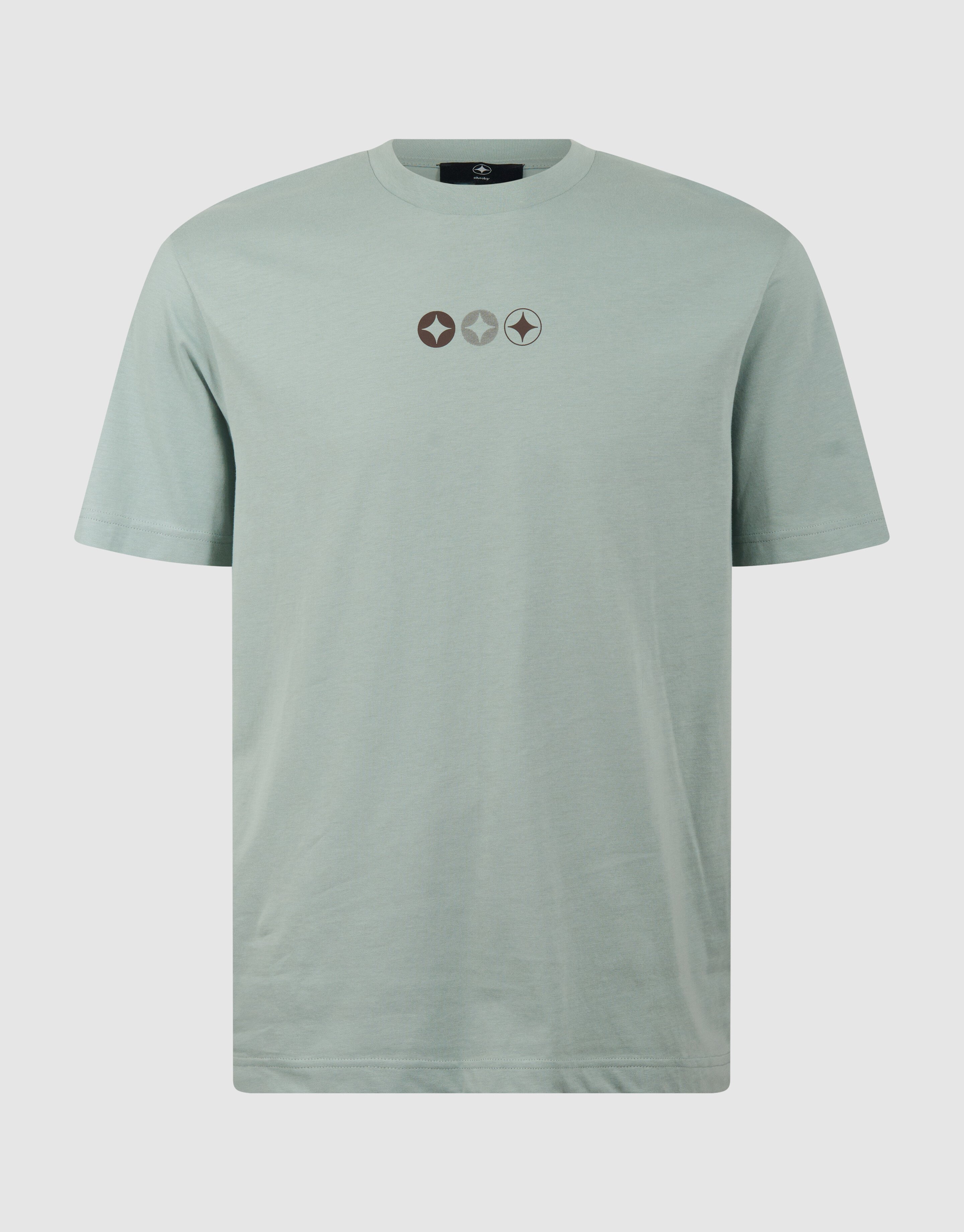 Spark Logo Artwork T-Shirt Hellgr&uuml;n SHOEBY MEN