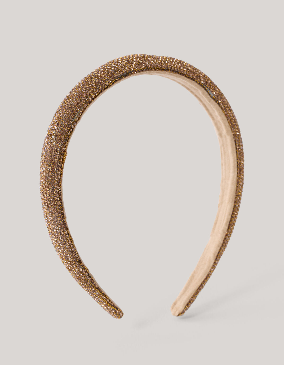 Strass Haarband Gold SHOEBY ACCESSOIRES
