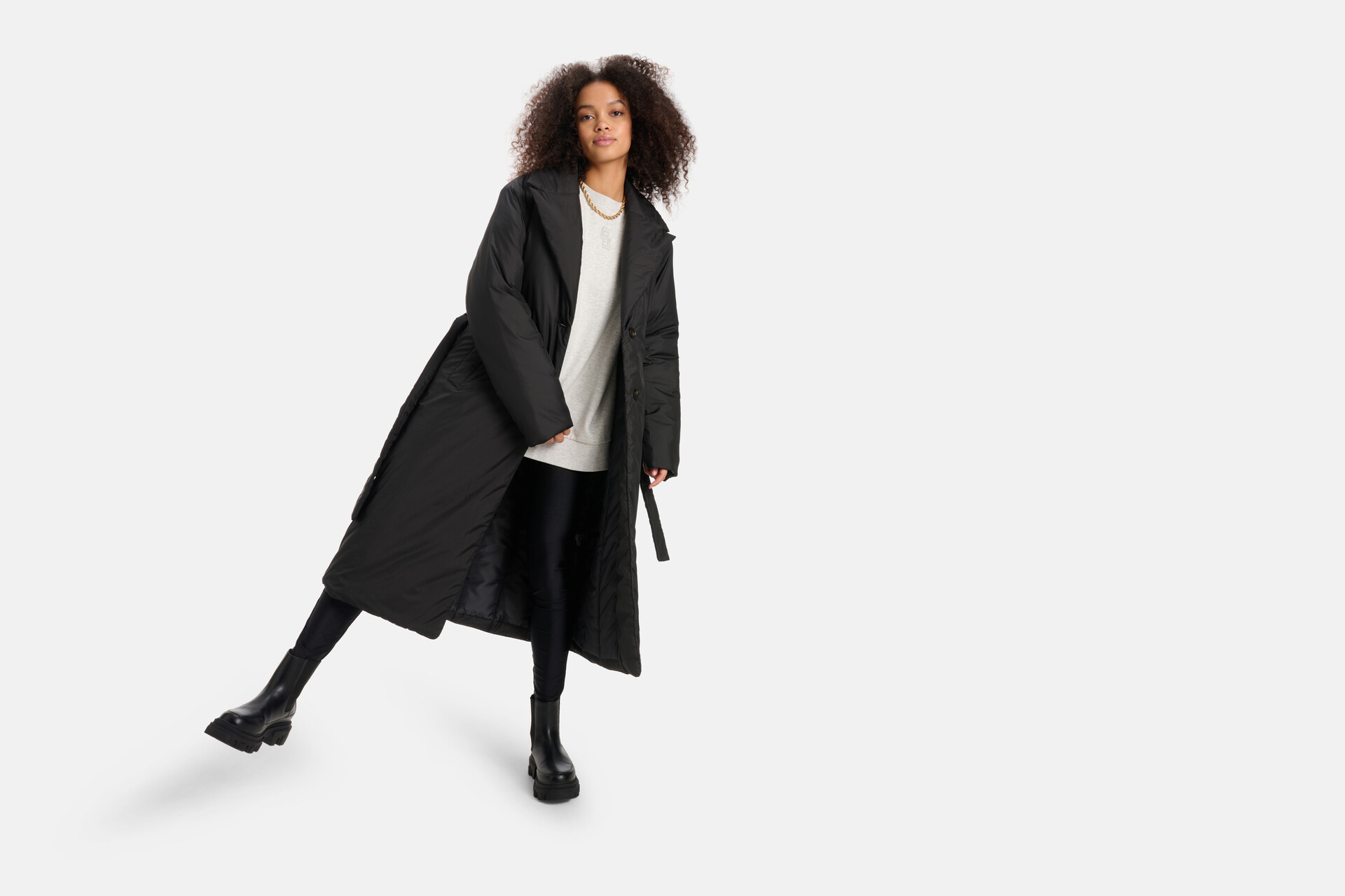 Schwarze Pufferjacke SHOEBY WOMEN