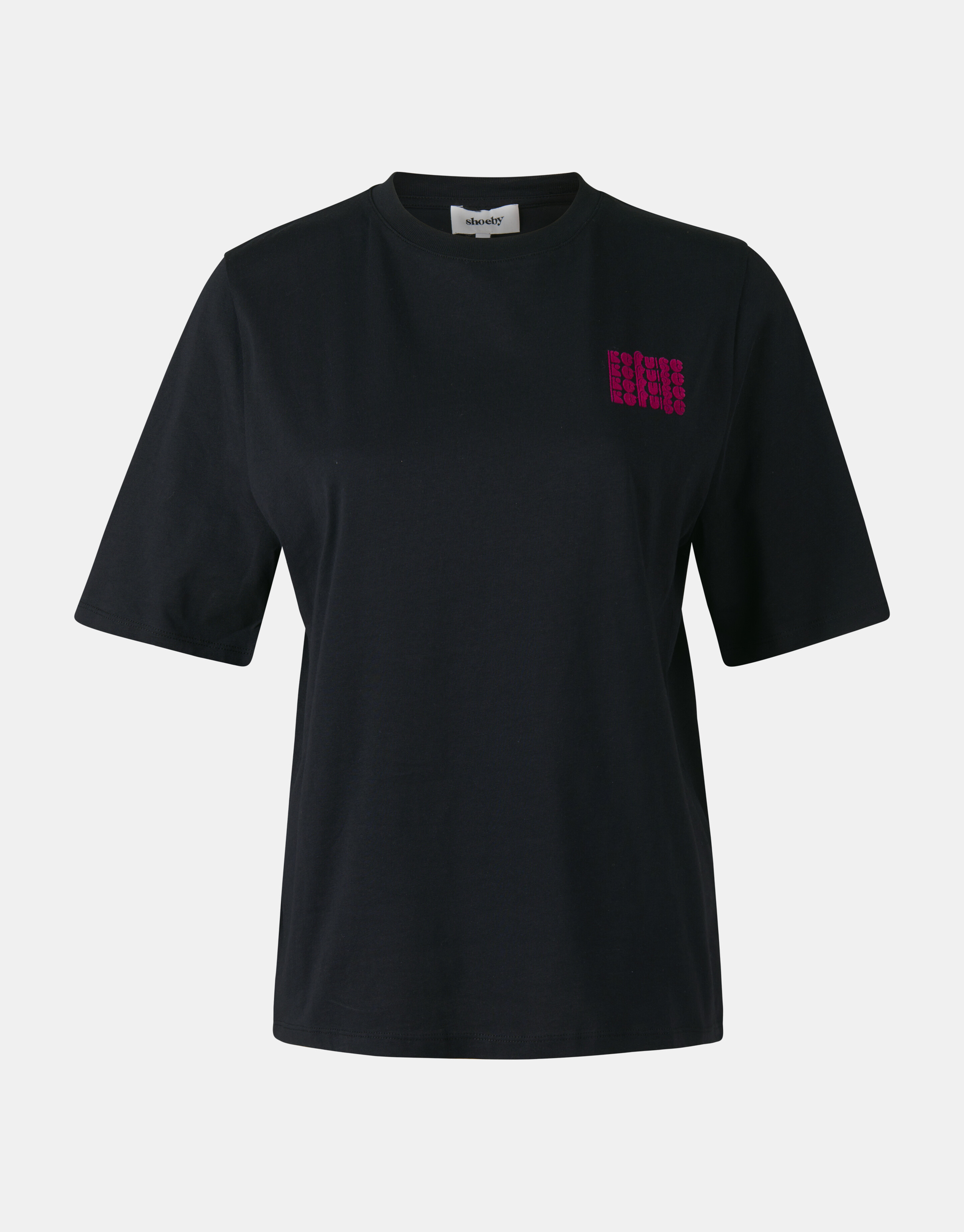 T-Shirt mit Artwork Schwarz SHOEBY WOMEN