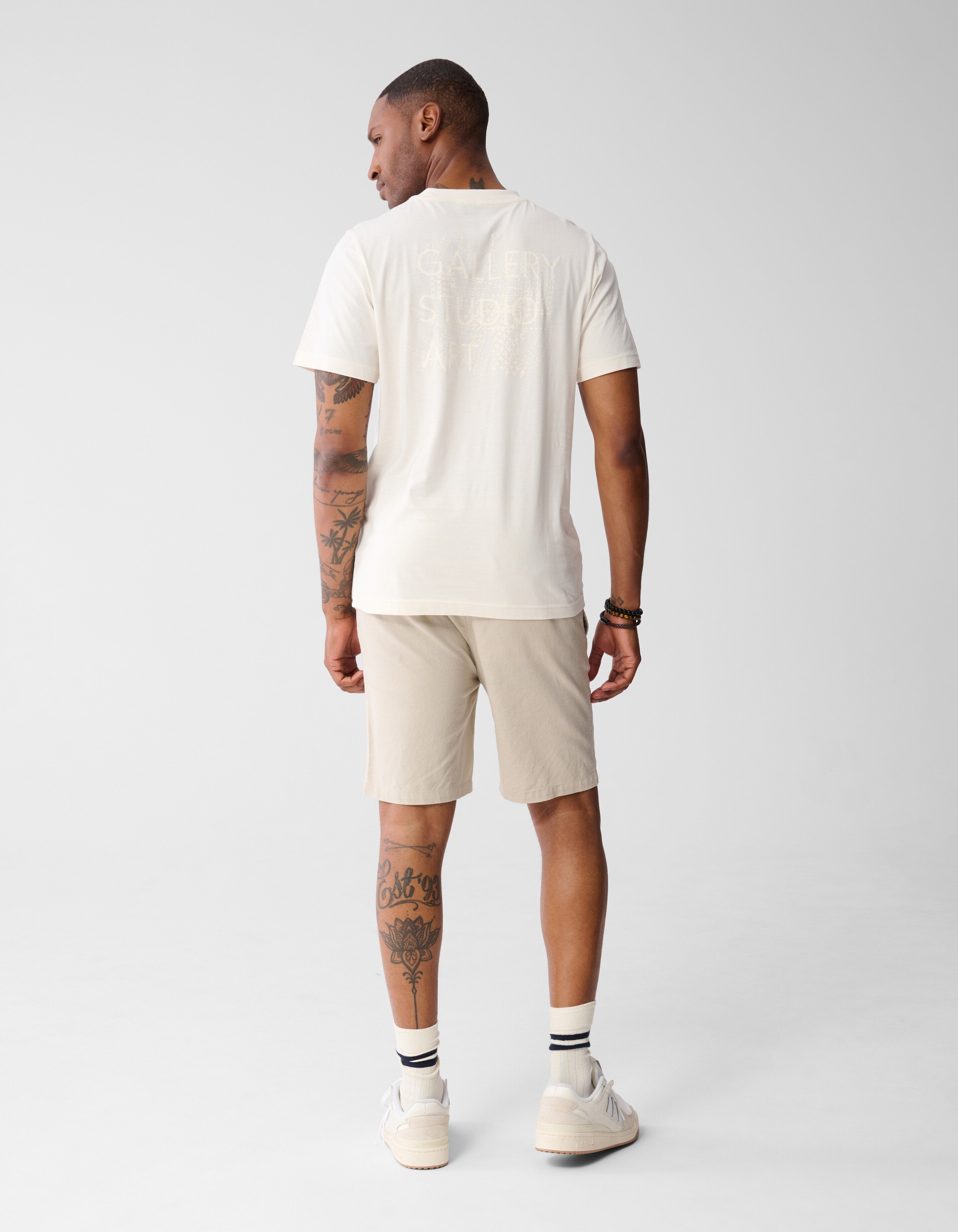 Galerie Kunstwerk T-Shirt Off White SHOEBY MEN