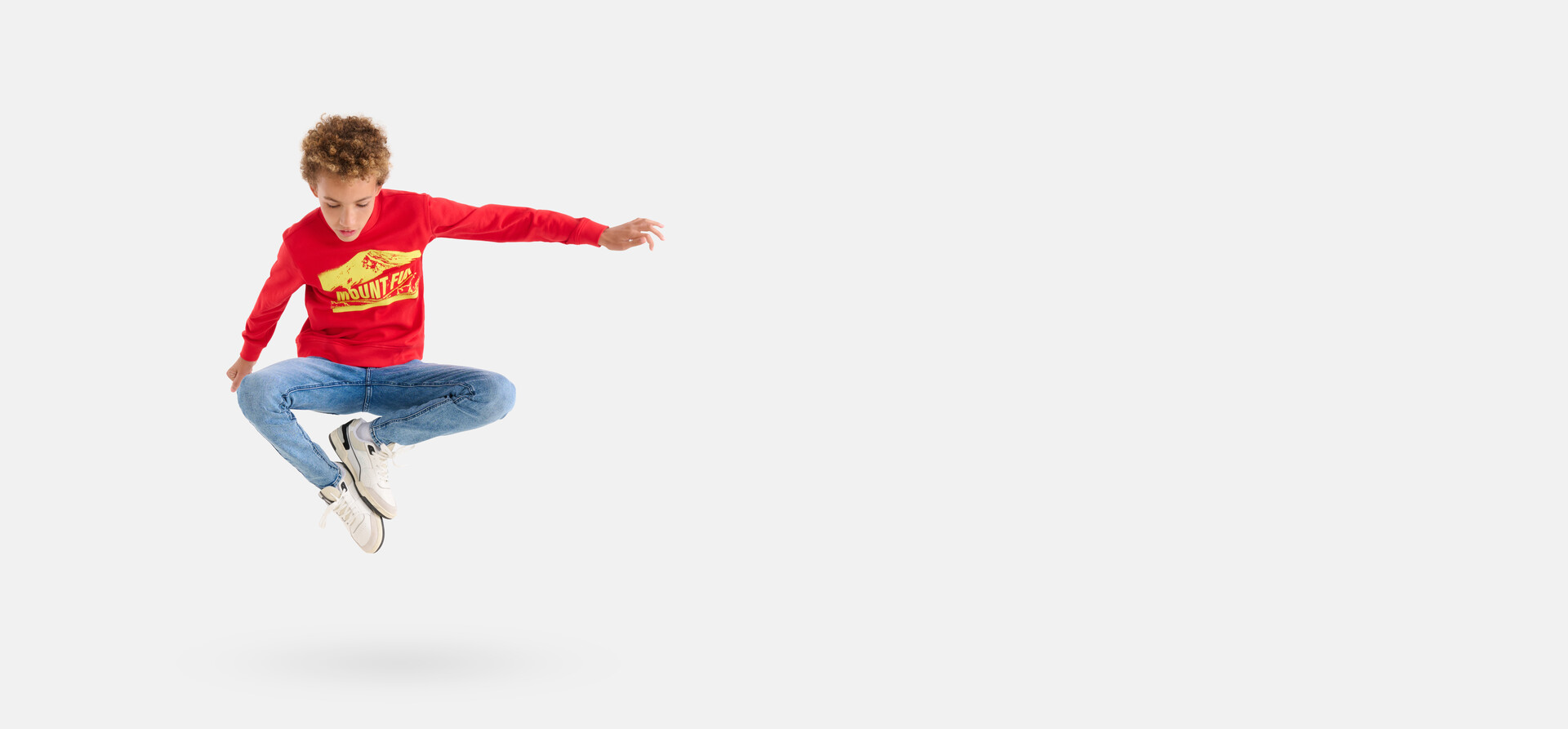 Bedruckter Pullover Rot SHOEBY BOYS