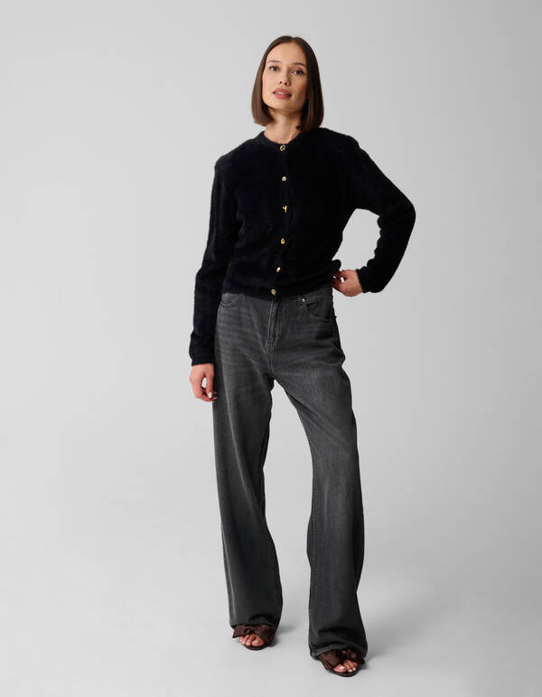 Weste mit großen Schultern, Schwarz SHOEBY WOMEN