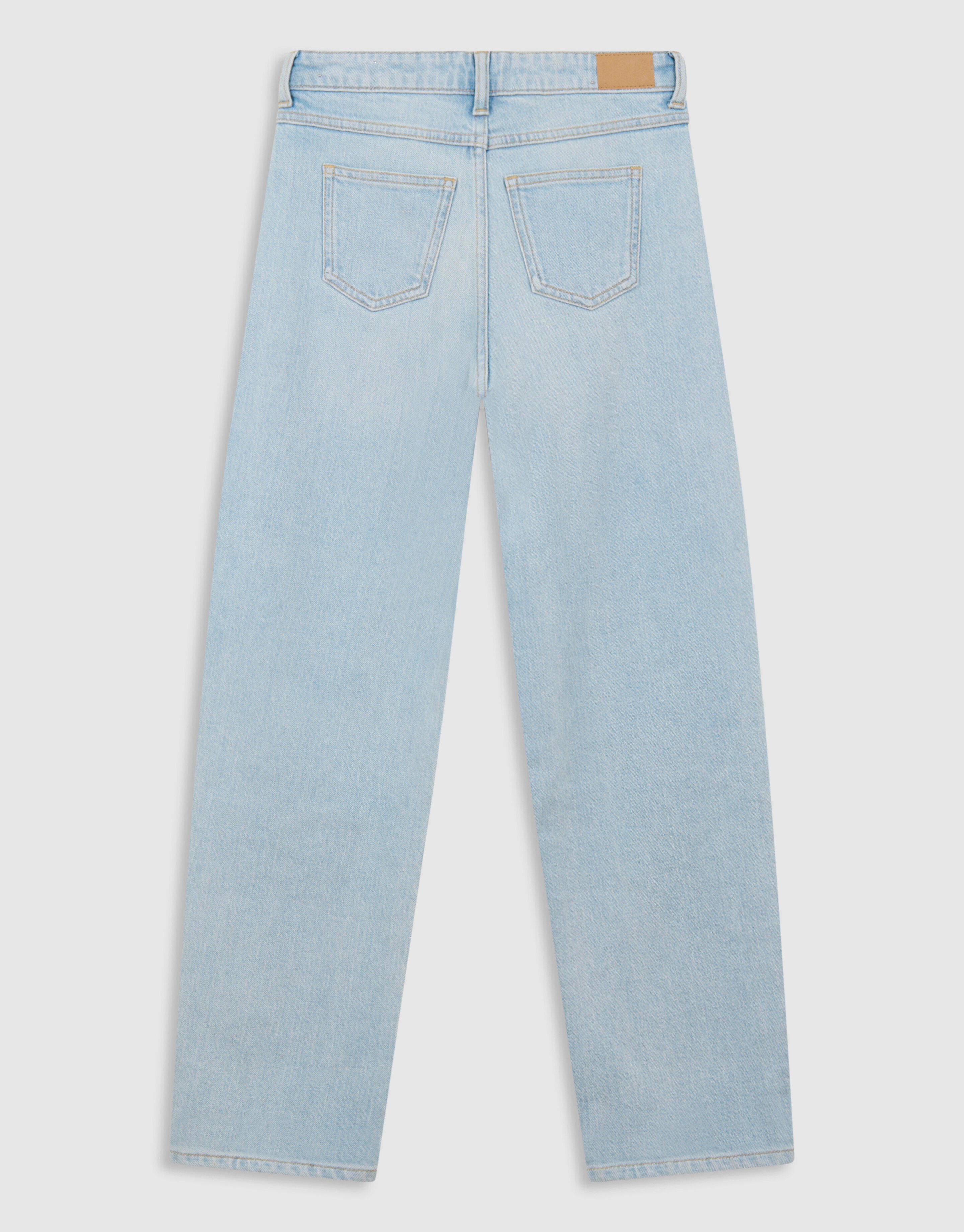 Strass Wide Leg Fit Jeans Bleached SHOEBY GIRLS