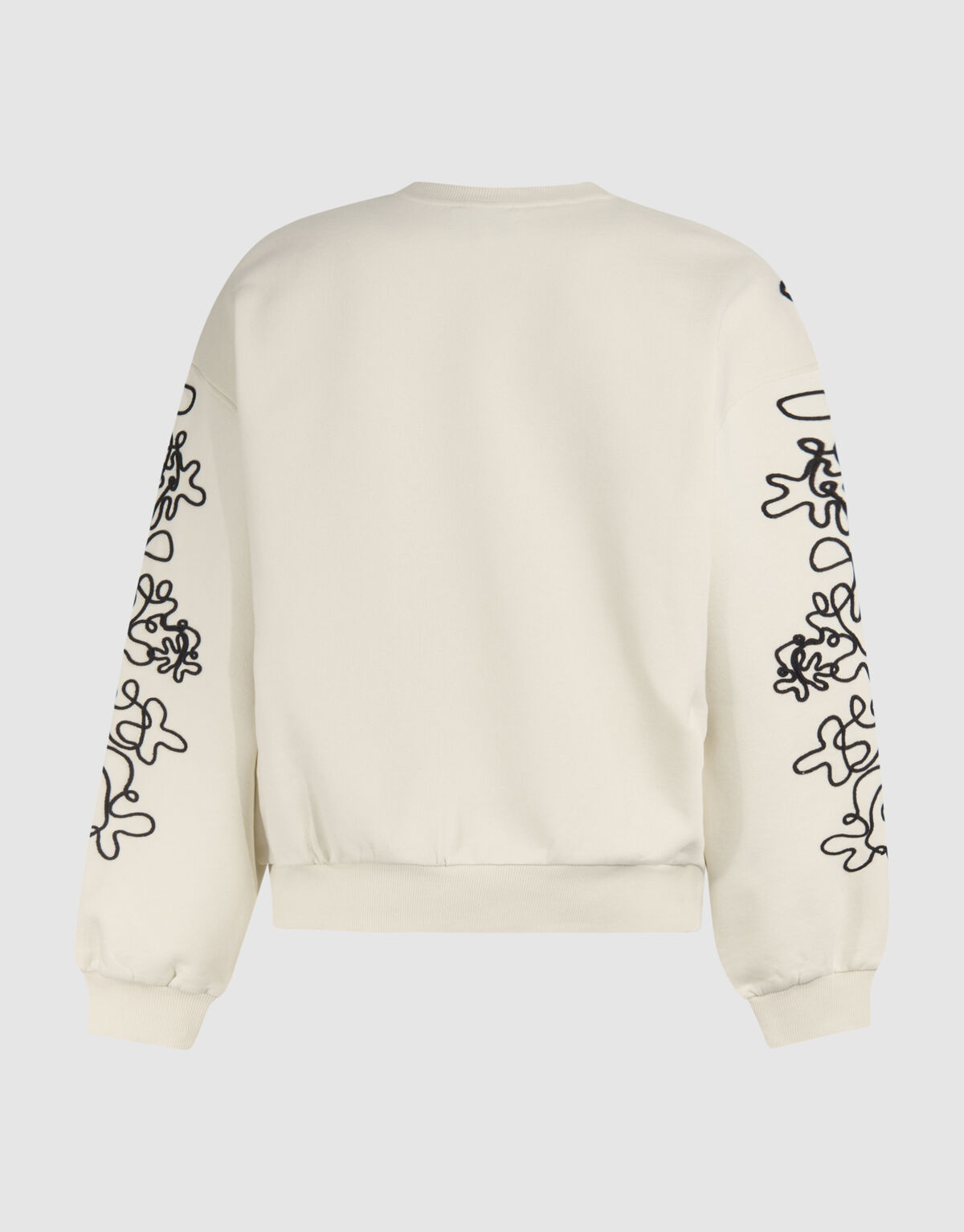 Stickerei Kunstwerk Pullover Off White SHOEBY WOMEN