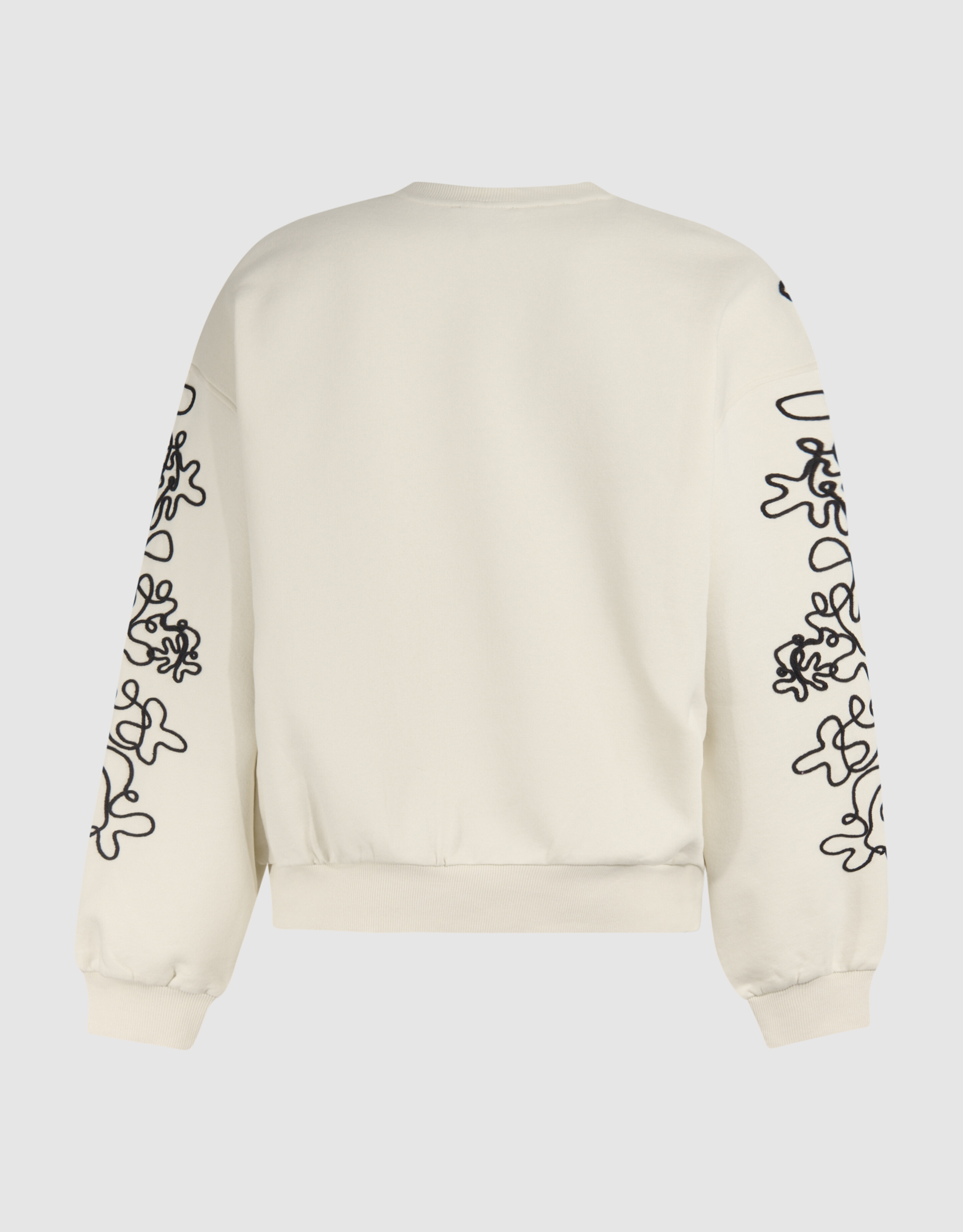 Stickerei Kunstwerk Pullover Off White SHOEBY WOMEN