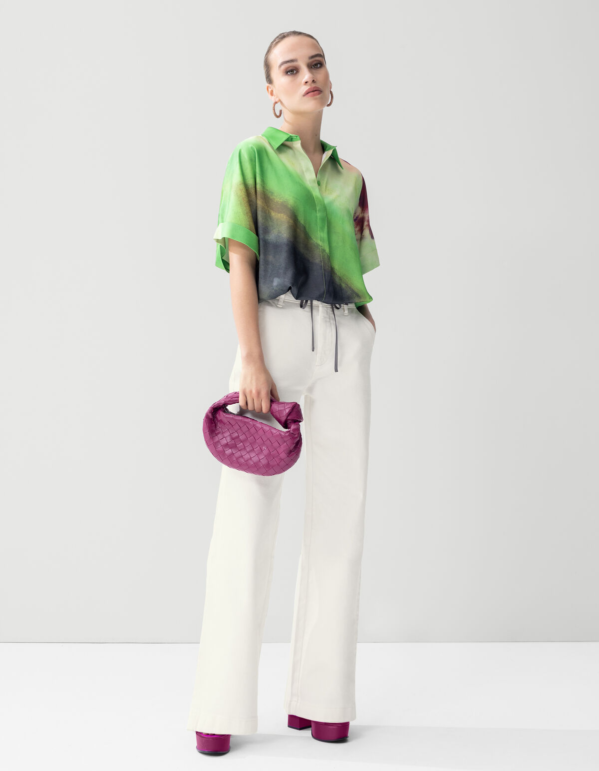 Weit geschnittene Jeans Off White SHOEBY WOMEN