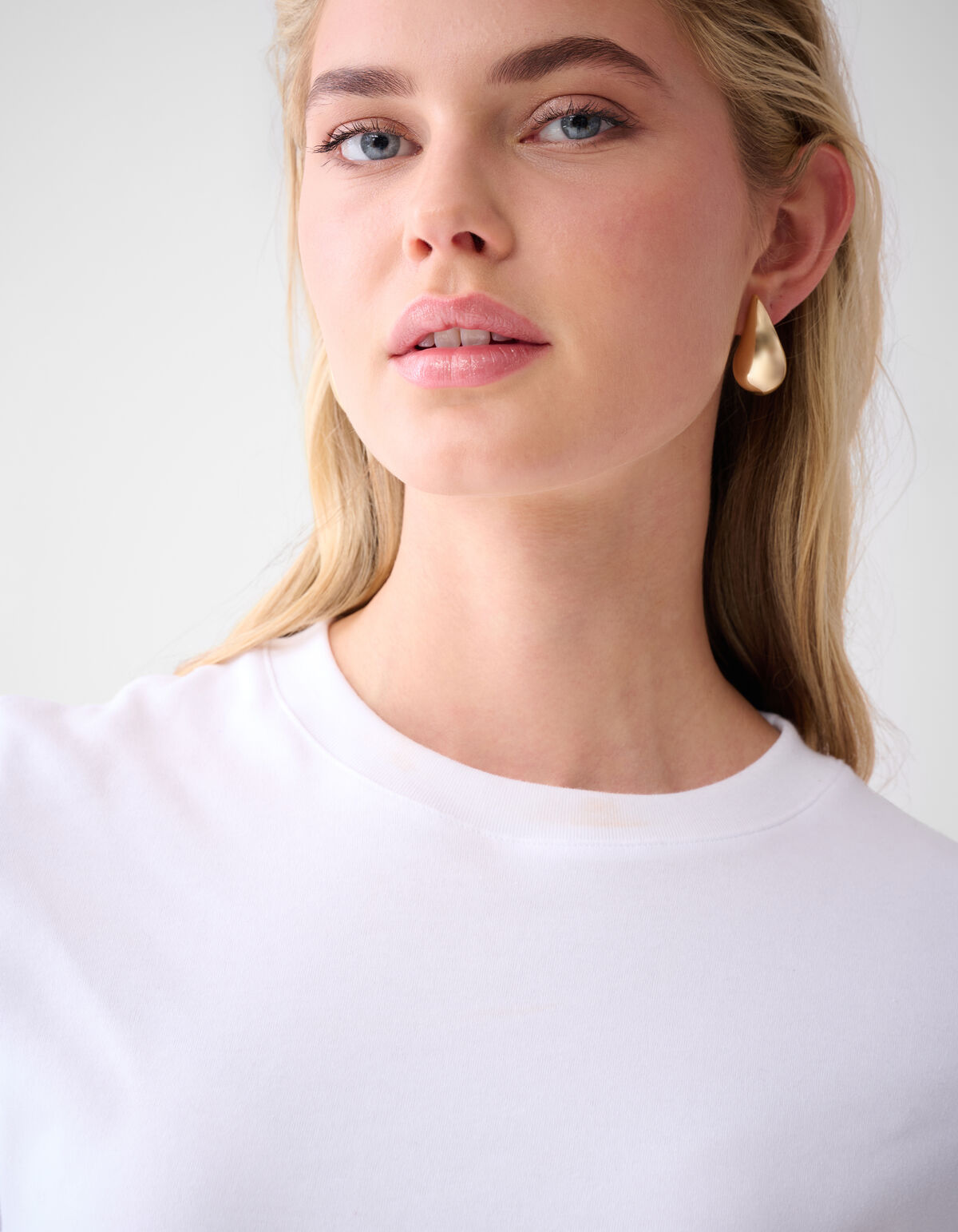 Basic-T-Shirt Weiß von Lonneke SHOEBY WOMEN
