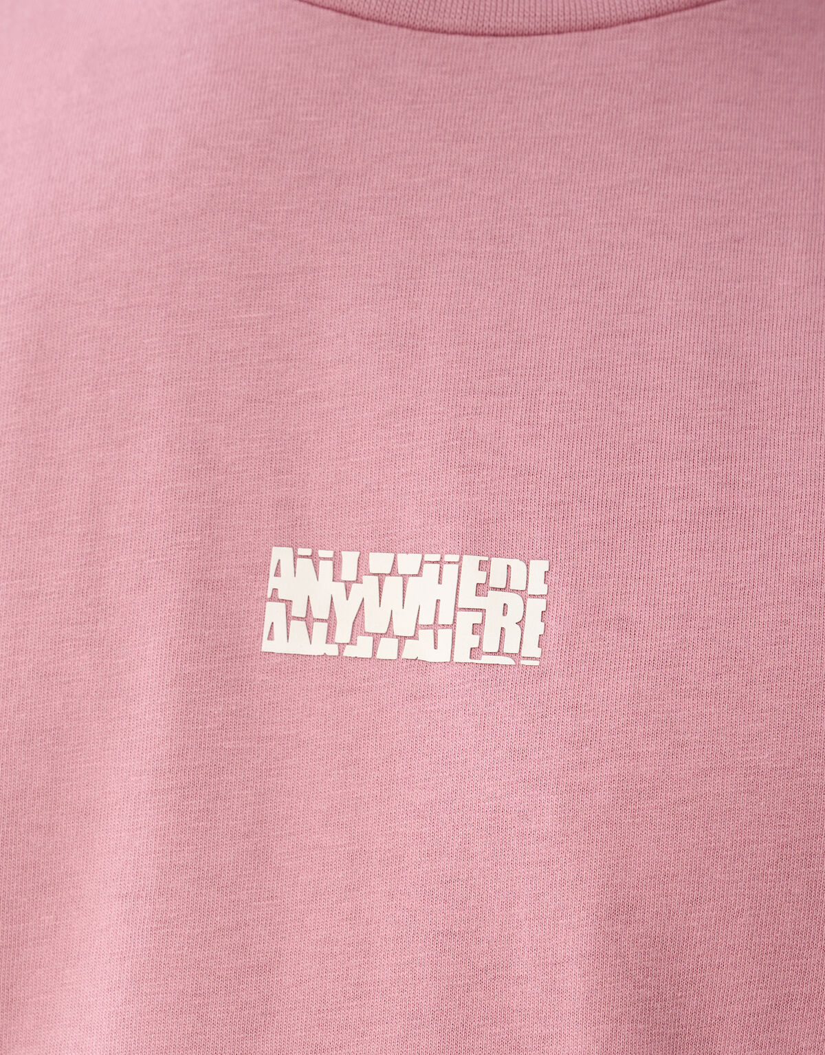 Anywhere Artwork T-shirt Pink SHOEBY MEN