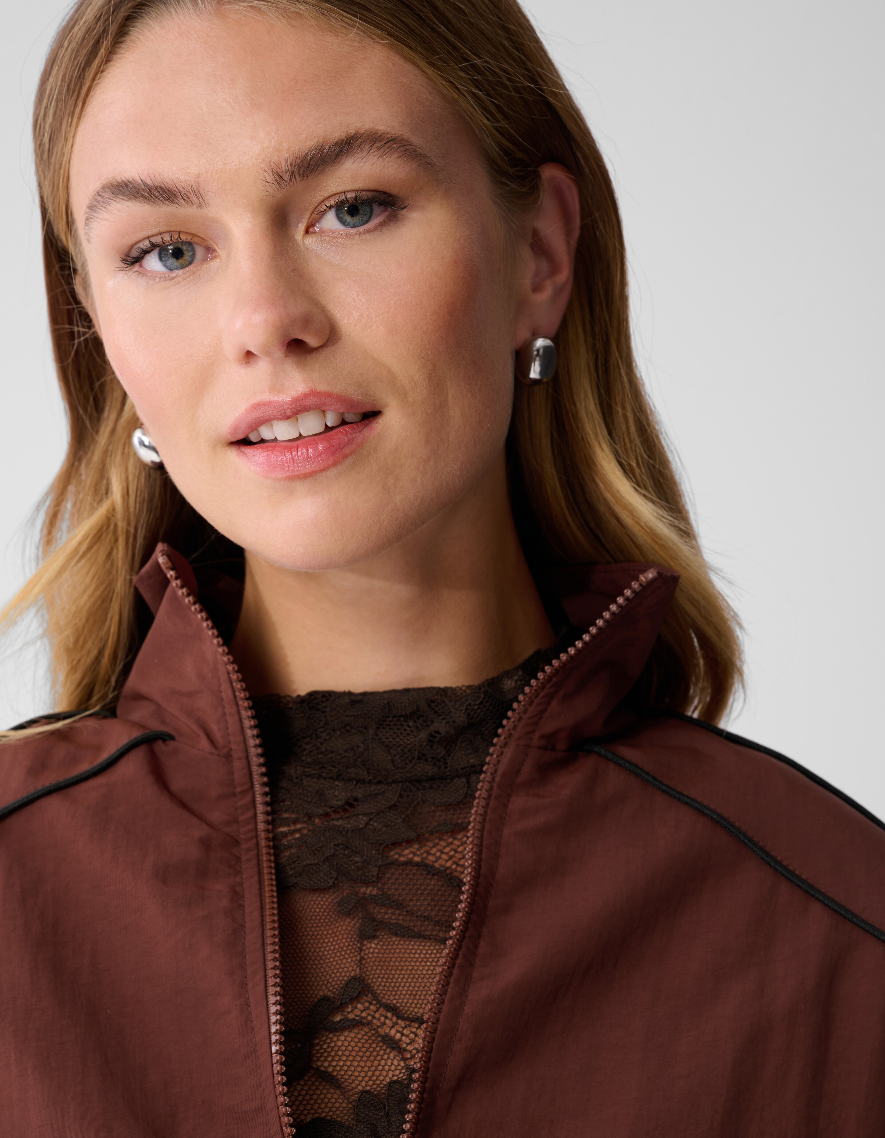 Sportliche Trackjacke Braun SHOEBY WOMEN