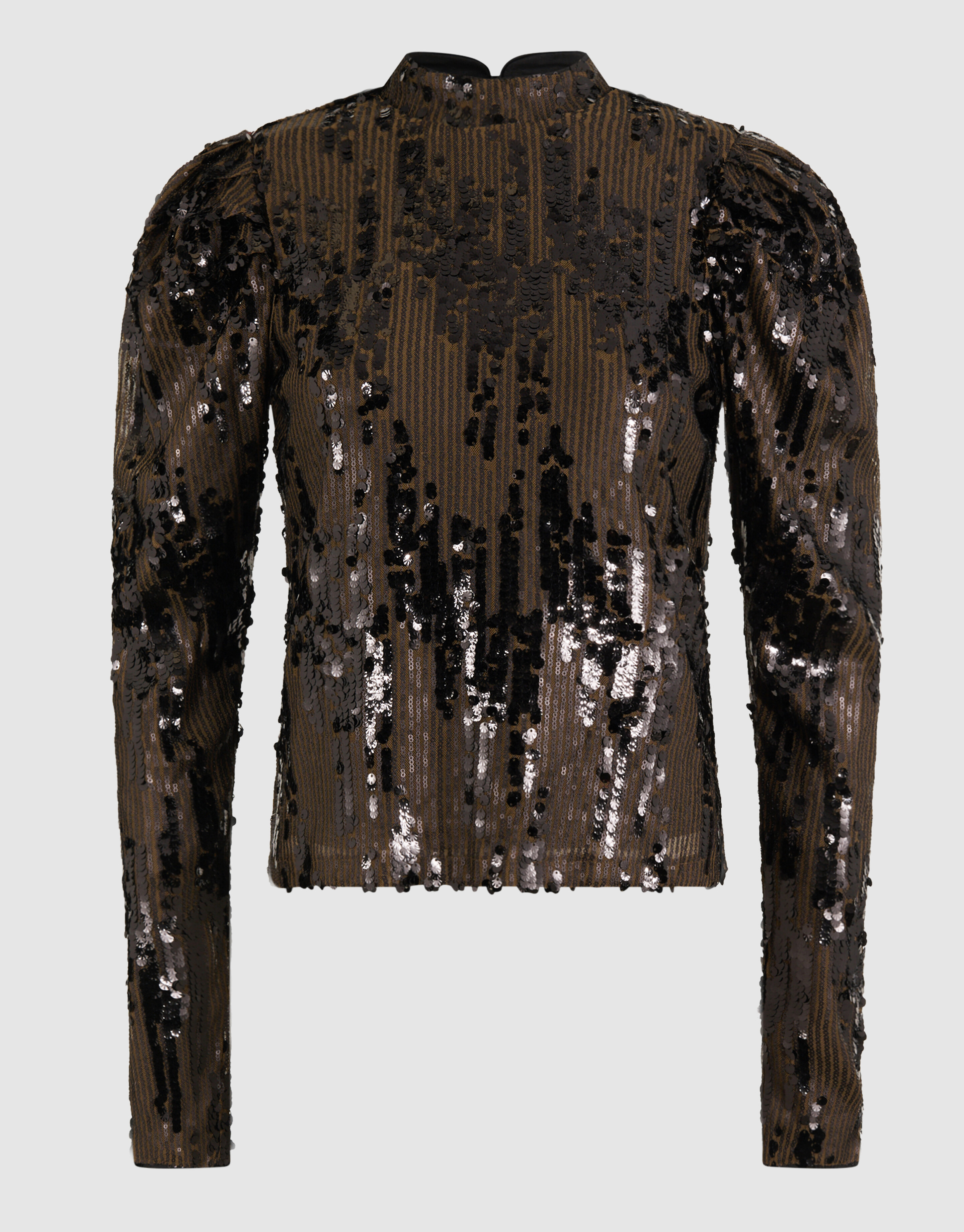 Paillettentop Khaki SHOEBY WOMEN