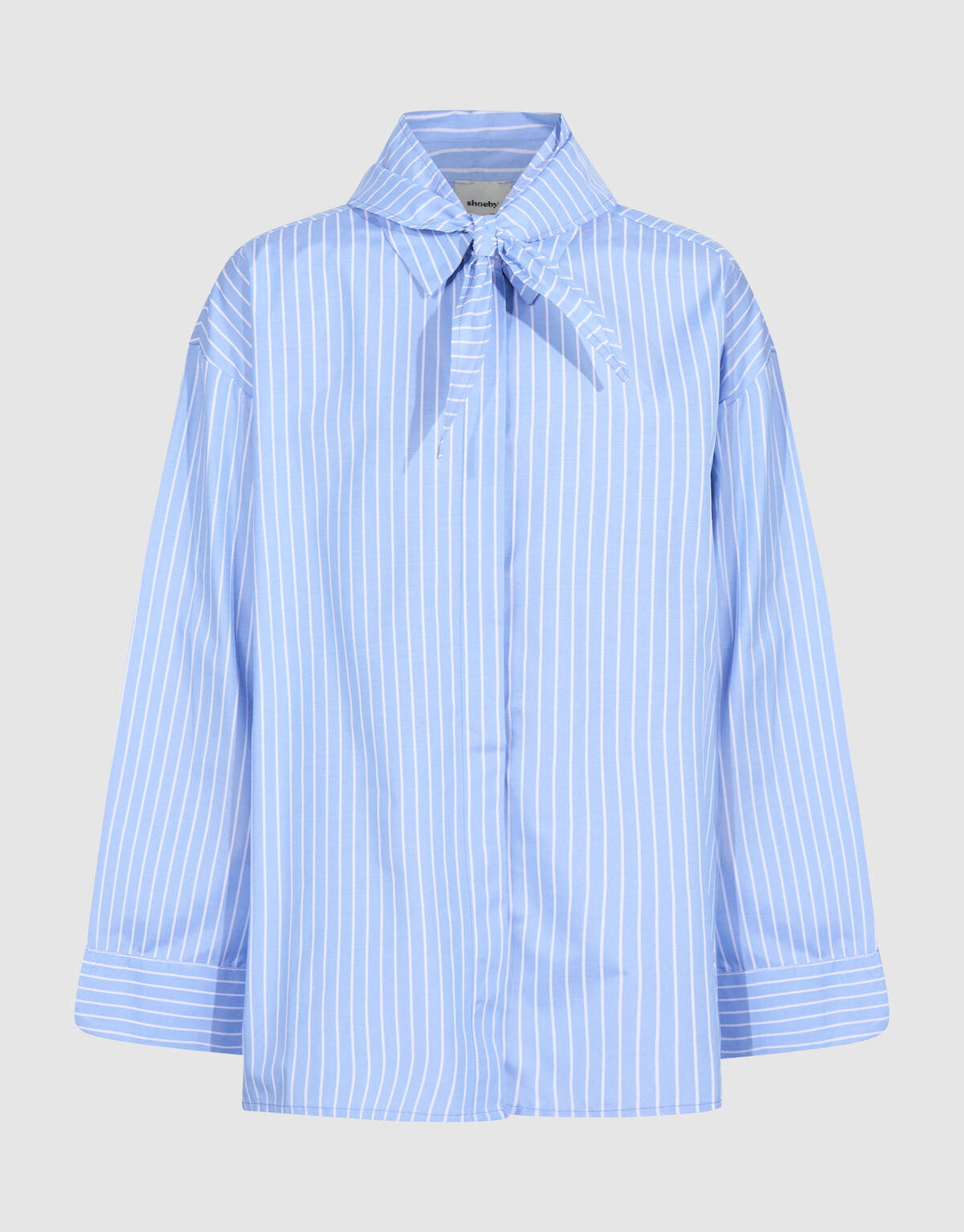 Long Scarf Bluse Blau SHOEBY GIRLS