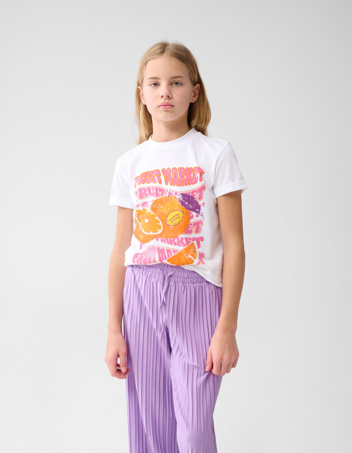 Artwork T-shirt Wei&szlig; SHOEBY GIRLS