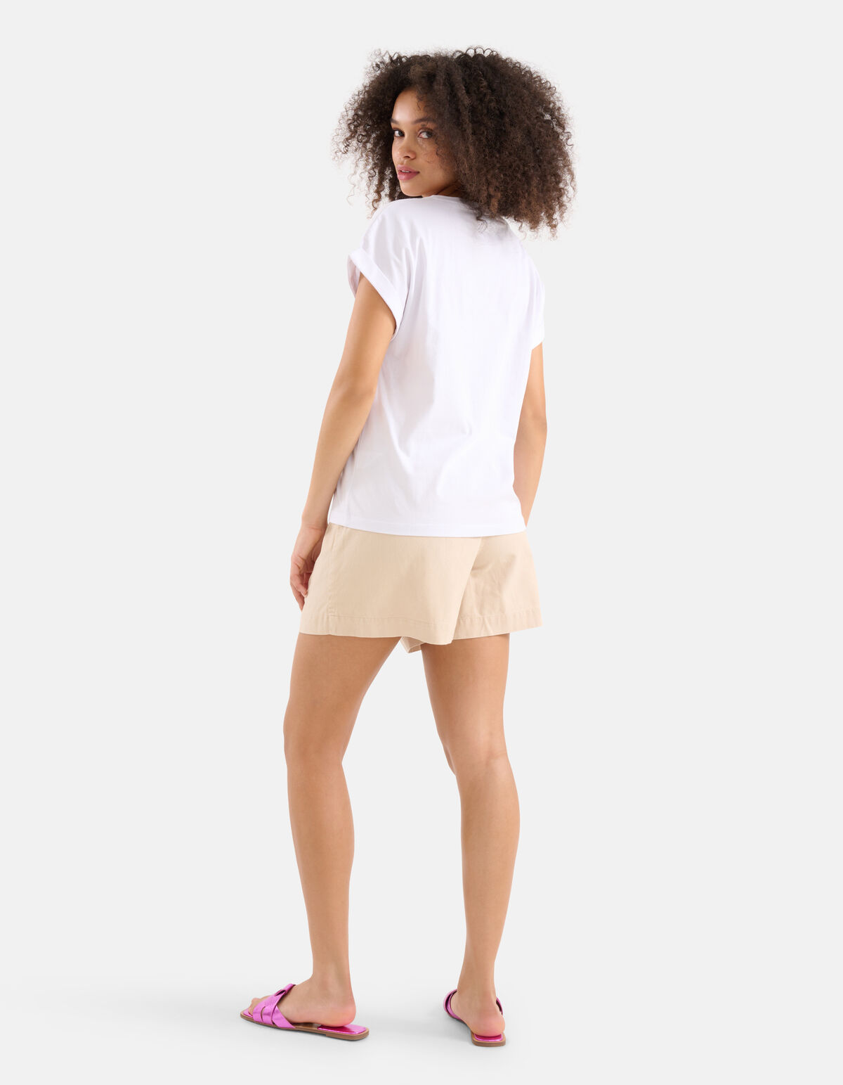 Artwork T-shirt Weiß SHOEBY WOMEN