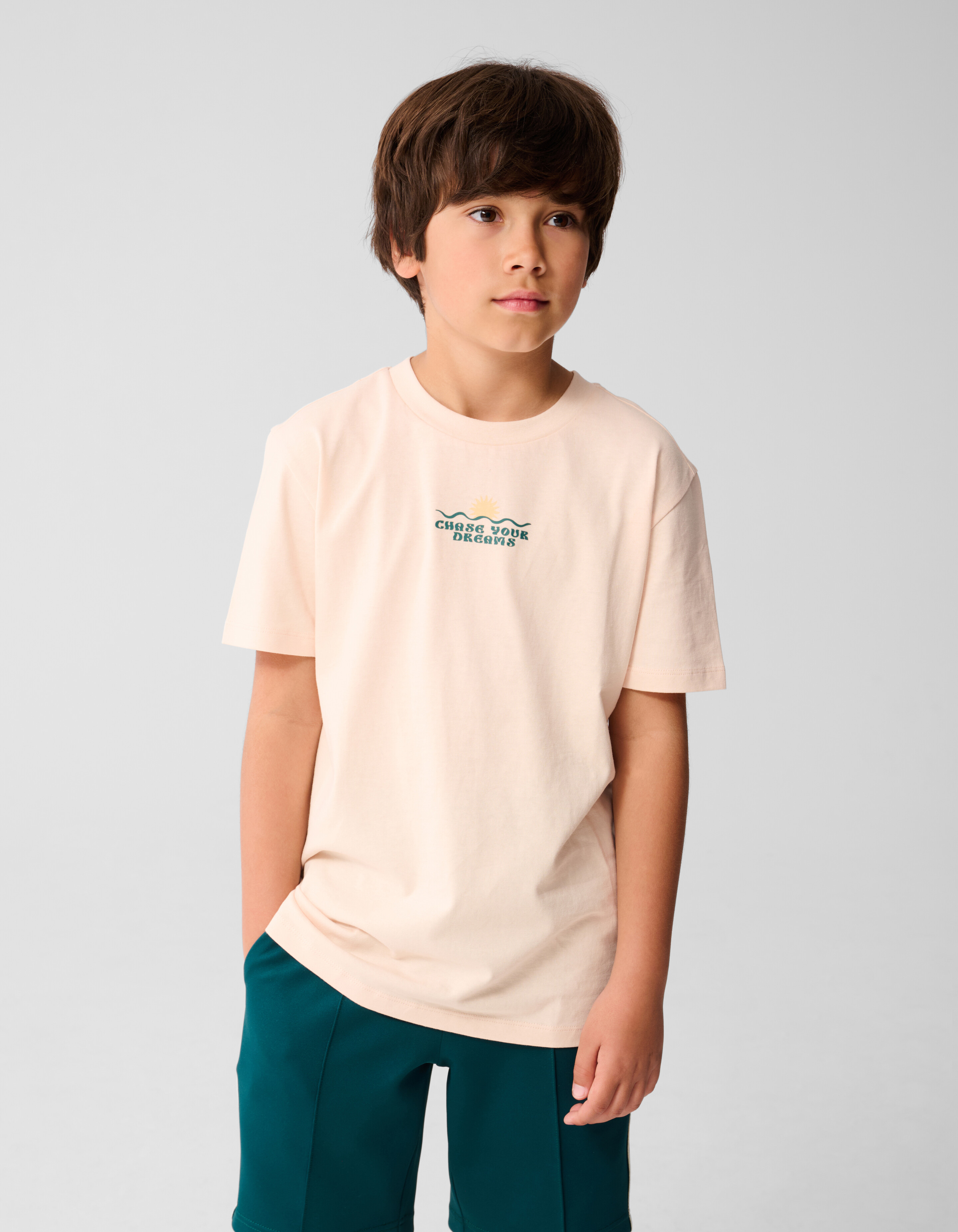 Chase Artwork T-shirt Hellorange SHOEBY BOYS