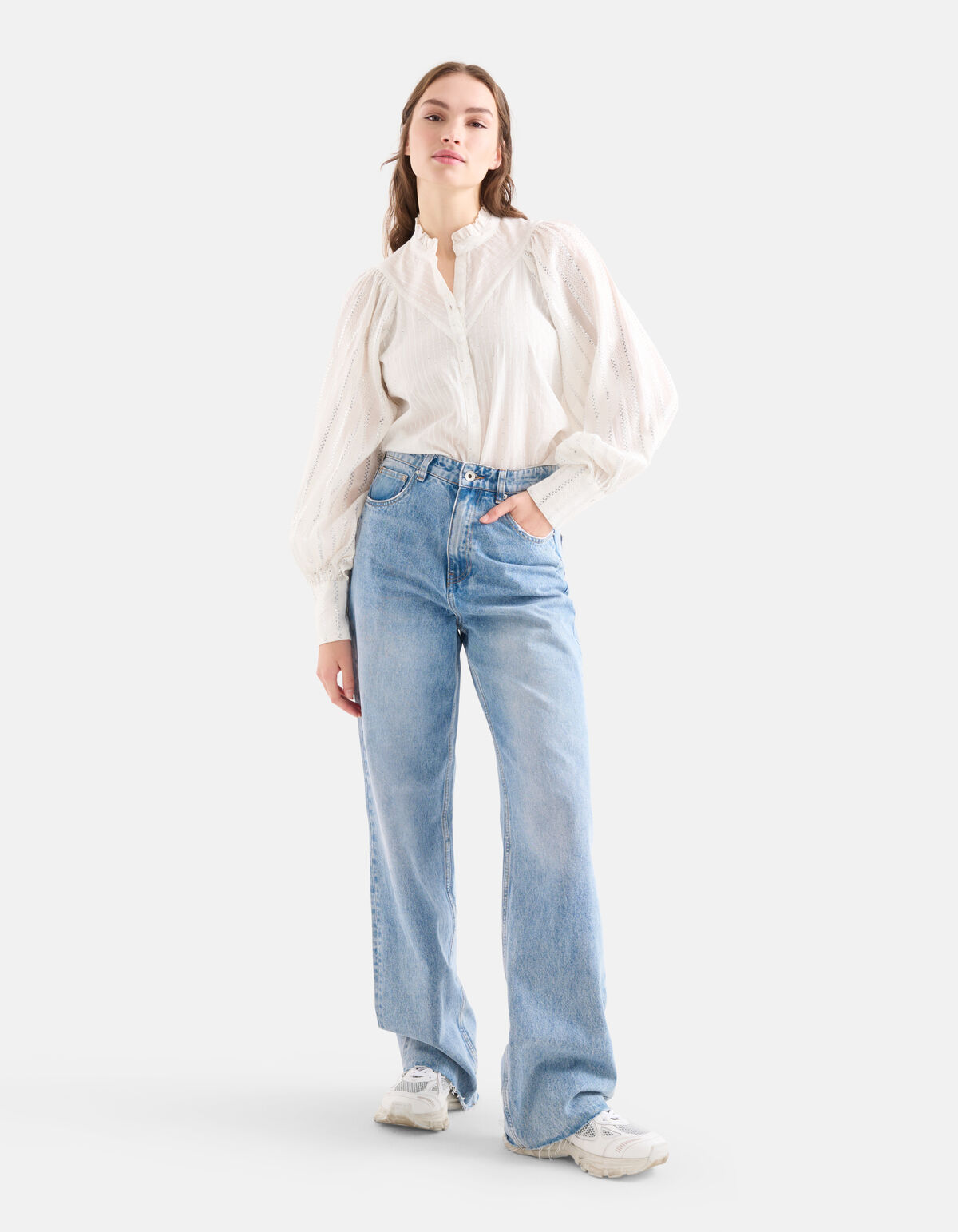 Bluse Lurex Voile Mix SHOEBY WOMEN