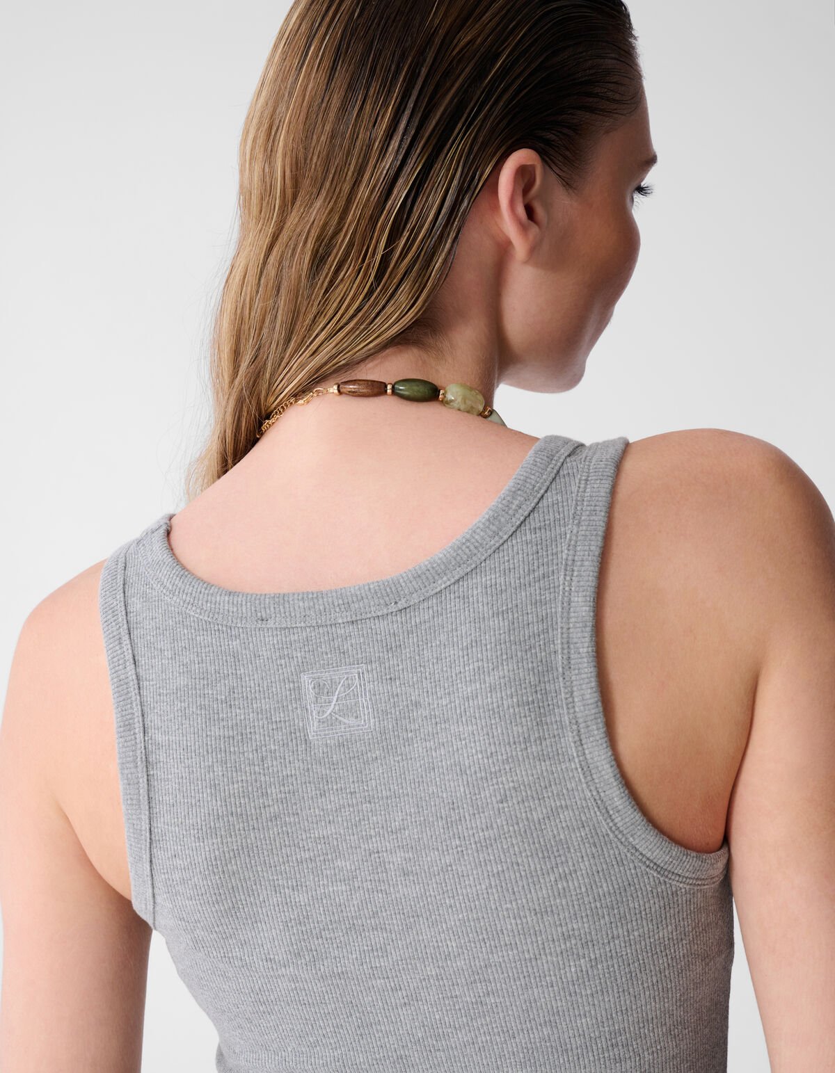 Rippenoberteil Hellgrau von Lonneke SHOEBY WOMEN