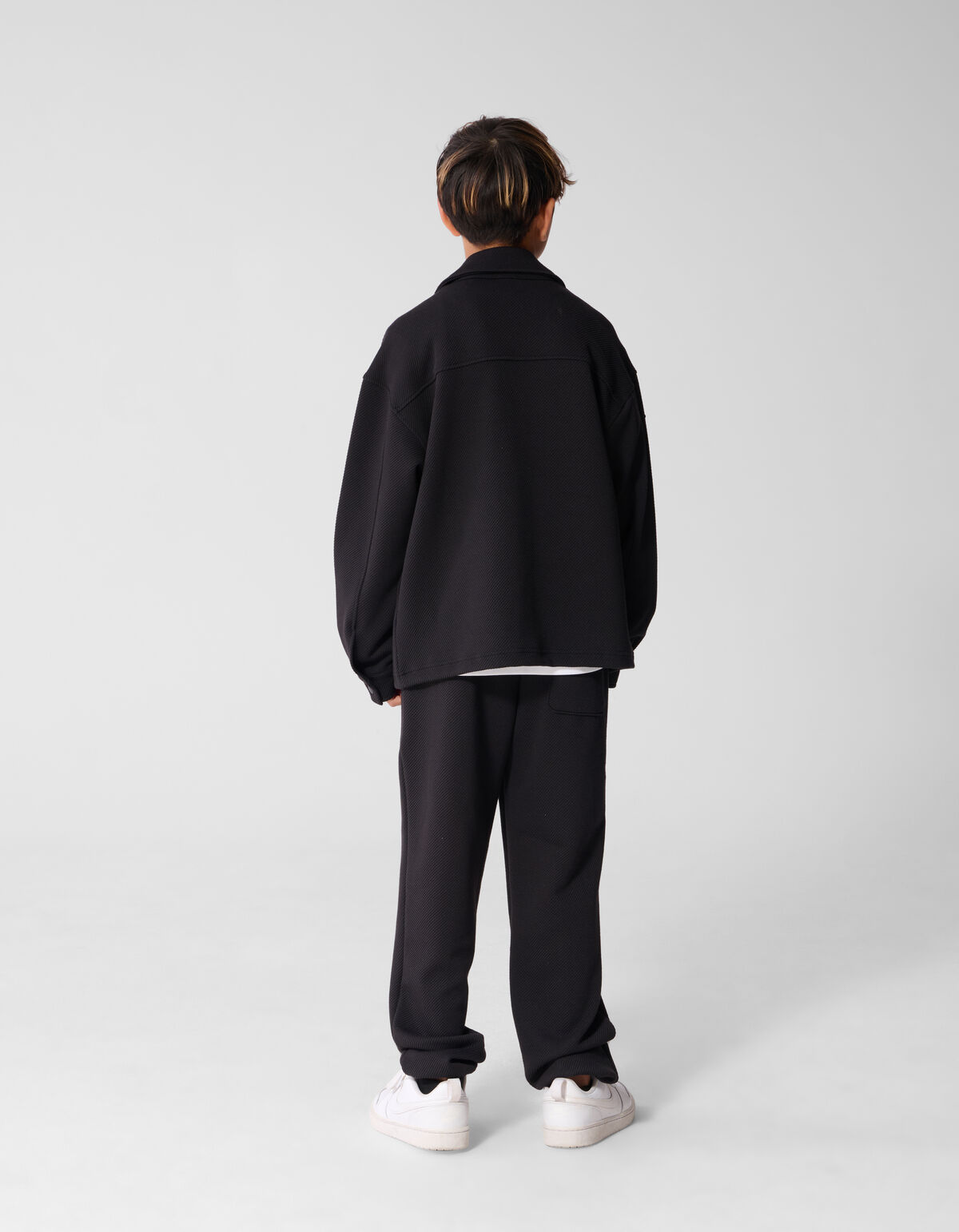 Oversized Jacke Schwarz SHOEBY BOYS