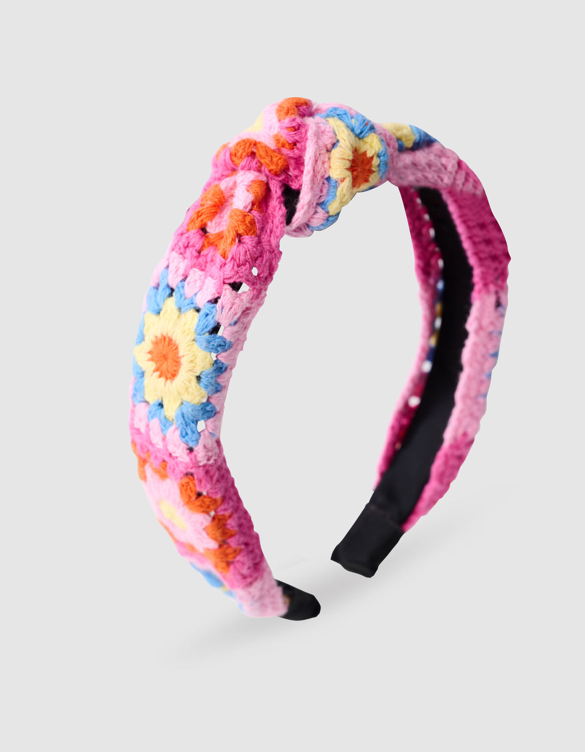 Gehäkeltes Haarband Rosa SHOEBY ACCESSOIRES