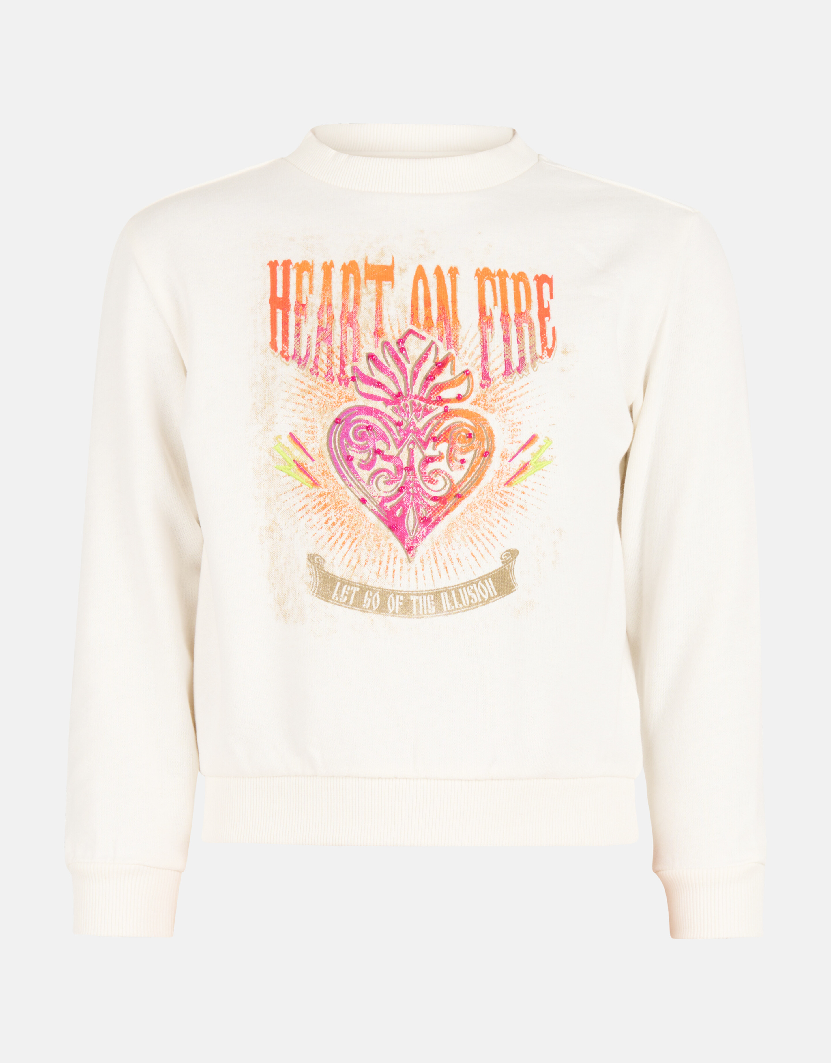 Artwork Pullover Off White SHOEBY GIRLS