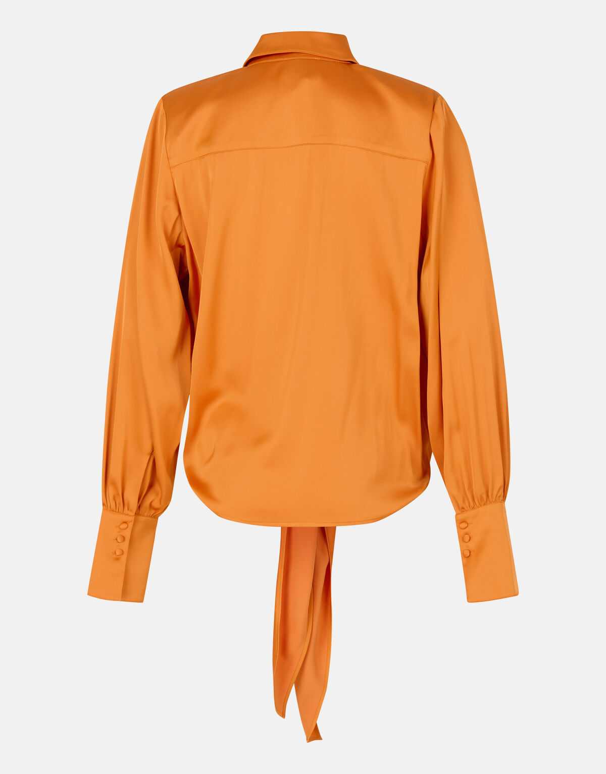 Satin-Bluse Orange By Mieke SHOEBY WOMEN