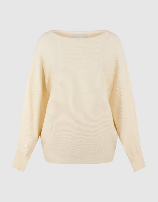 Übergroßer Pullover Off White SHOEBY WOMEN