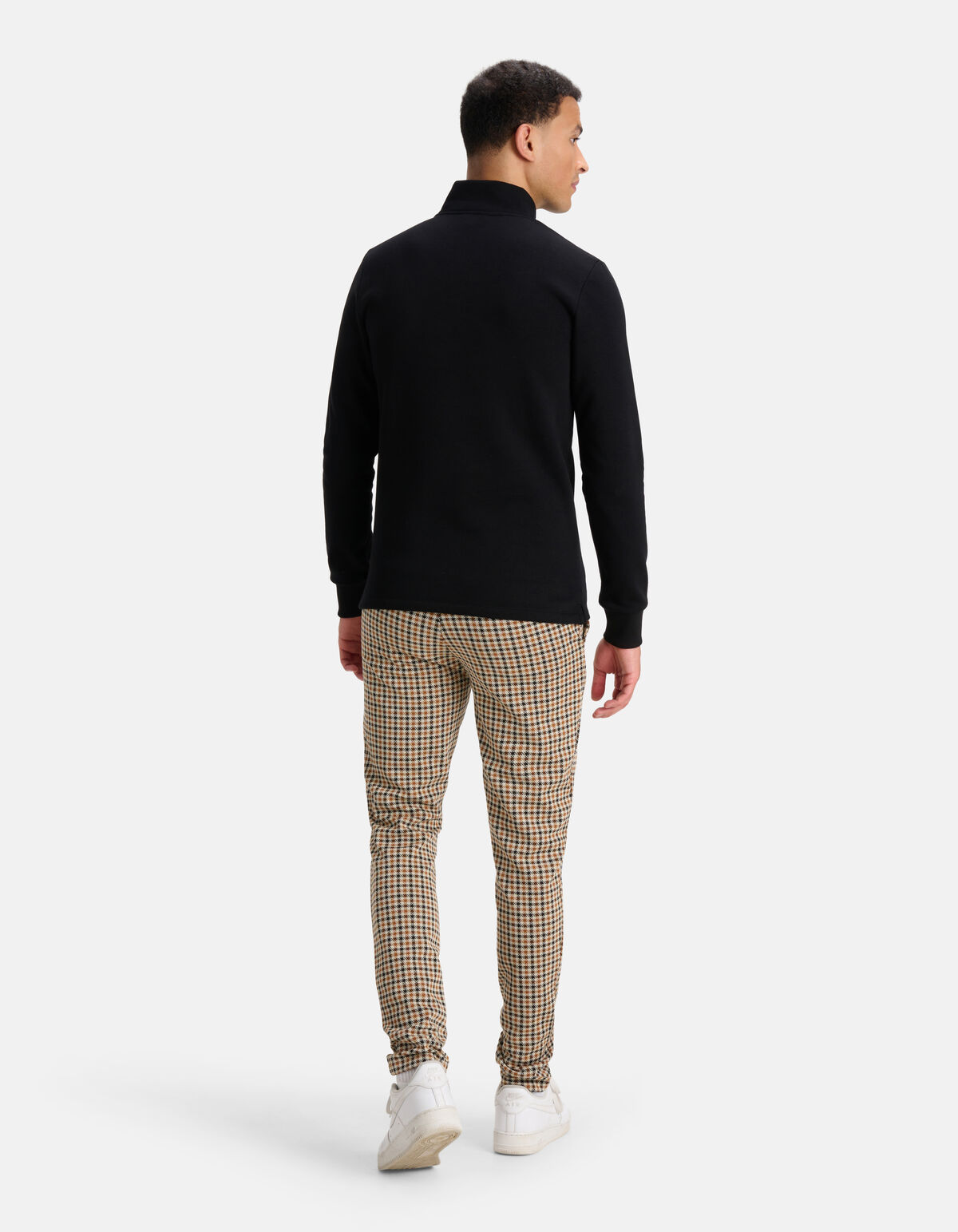 Buttons Pullover Schwarz SHOEBY MEN