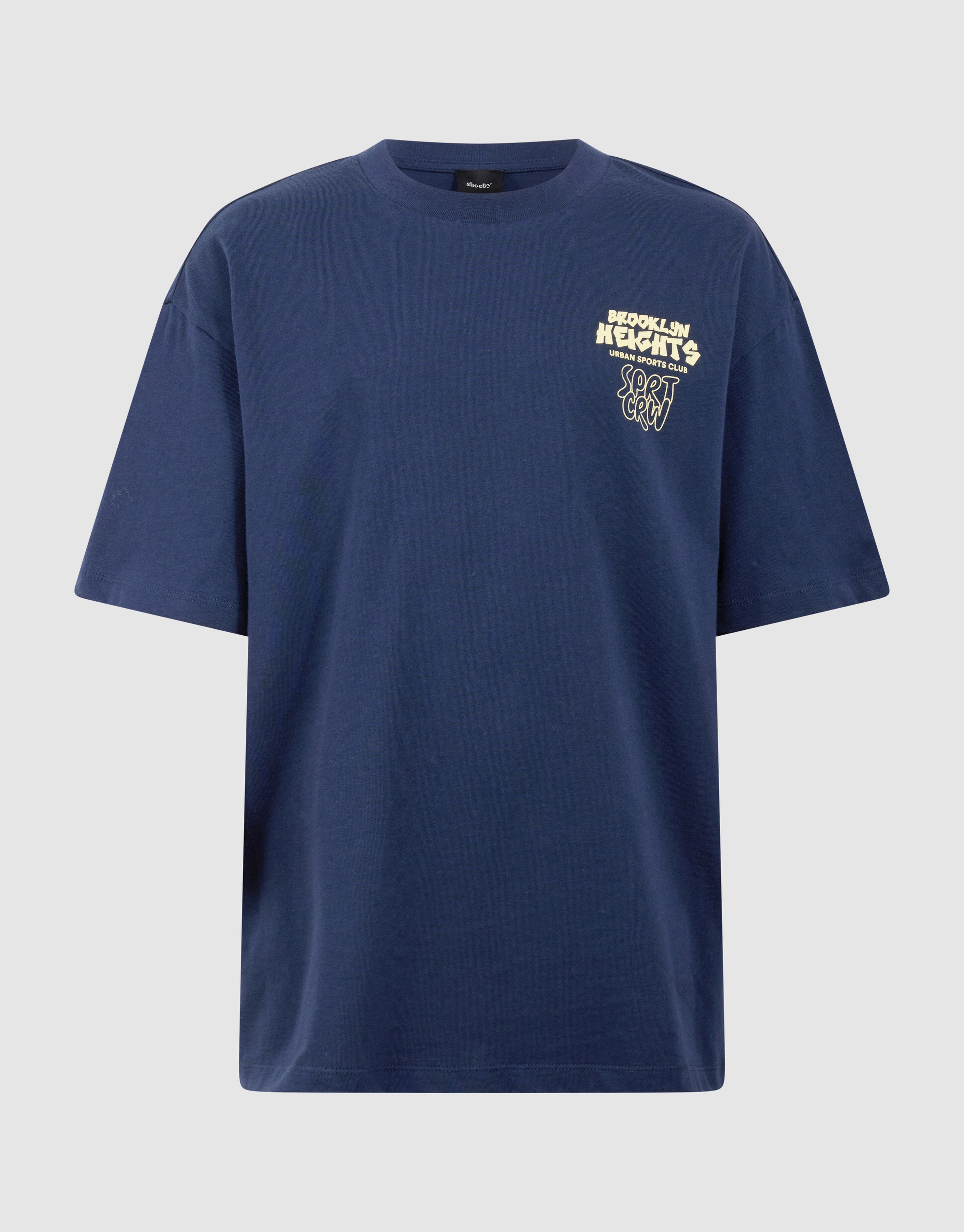 Brooklyn Artwork T-Shirt Dunkelblau SHOEBY BOYS