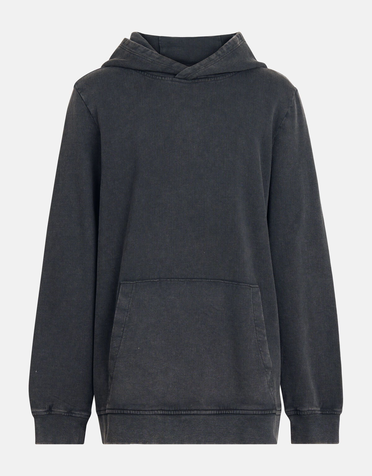 Washed Hoodie Dunkelgrau SHOEBY BOYS