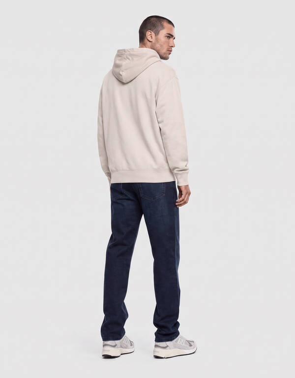 Jacquard-Hoodie Hellgrau SHOEBY MEN