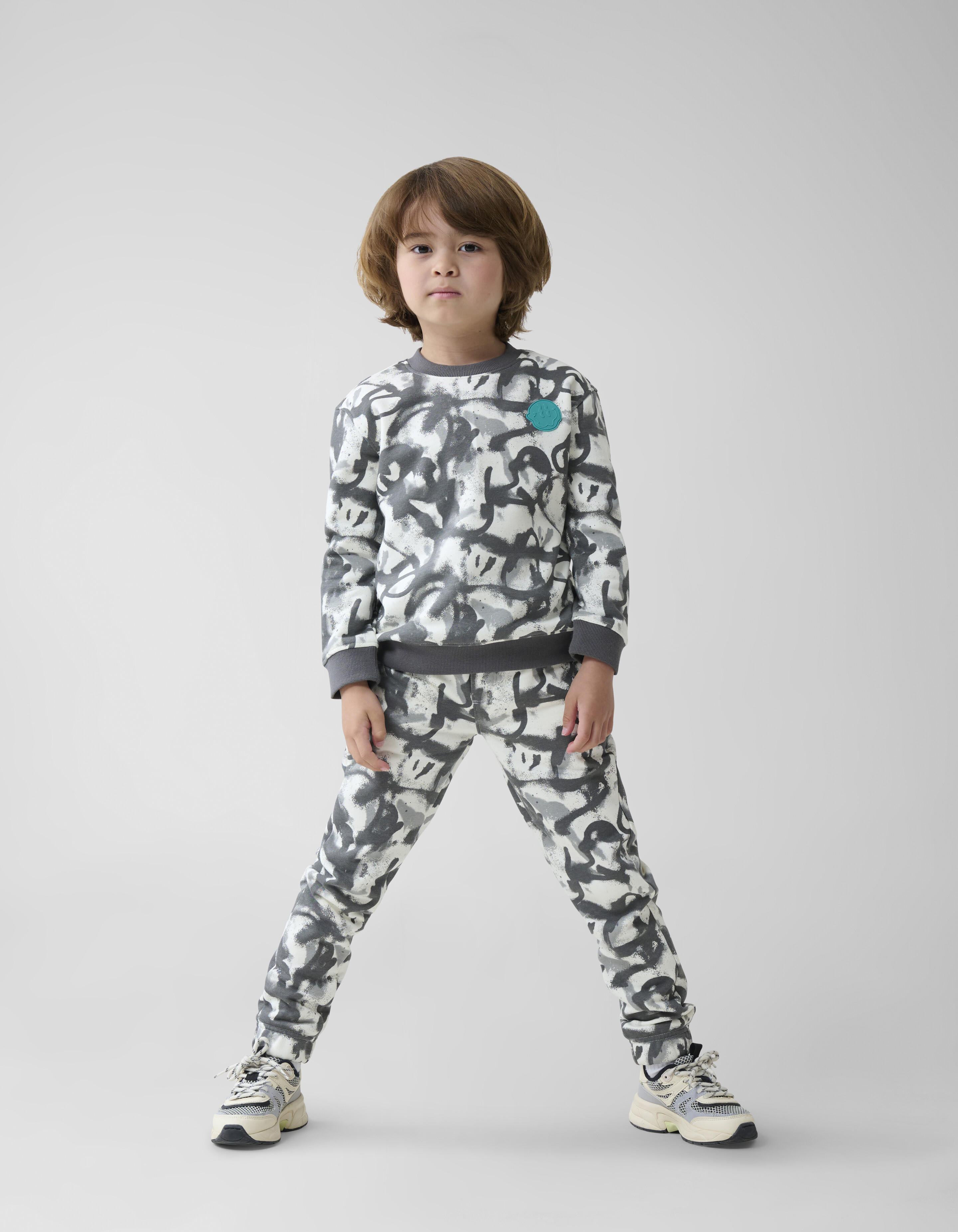 Spray Pullover Grau SHOEBY BOYS