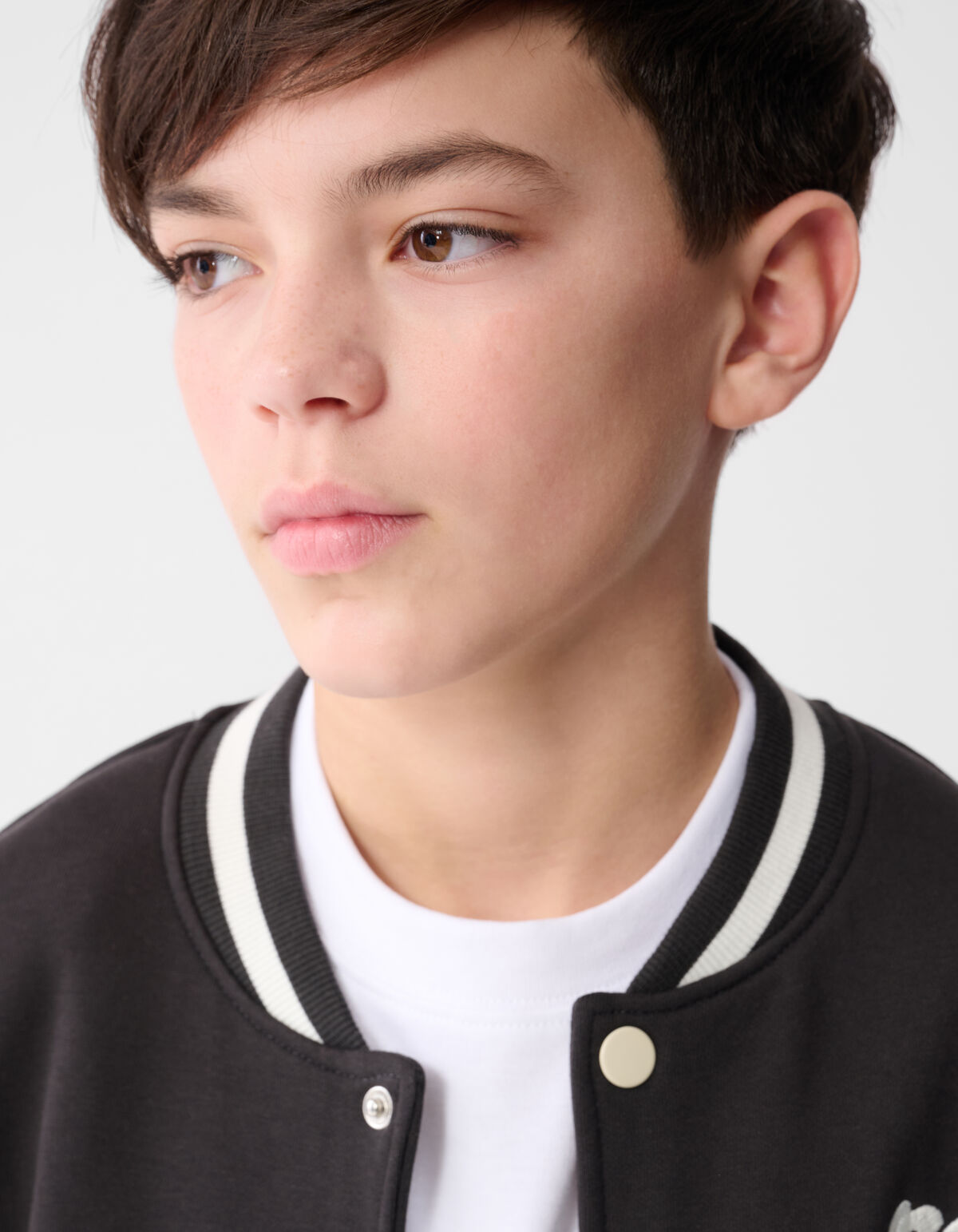 College-Bomberjacke, Dunkelgrau SHOEBY BOYS