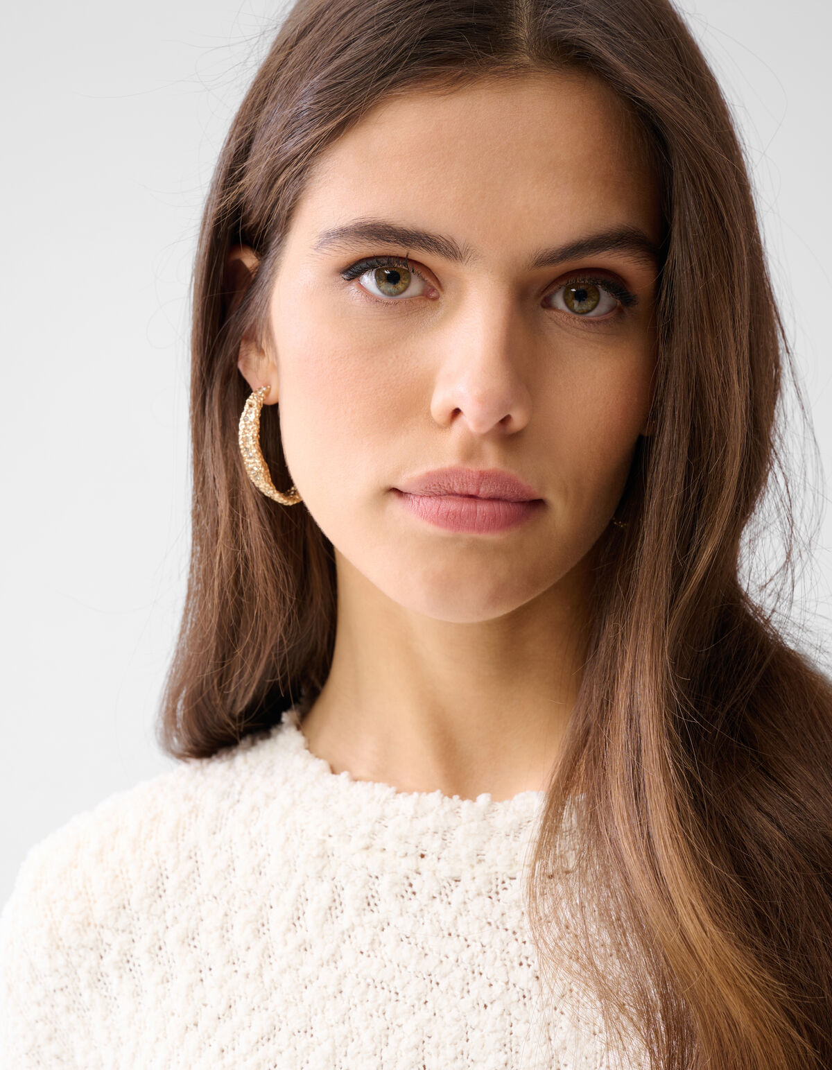 Perlenpullover Off White SHOEBY WOMEN