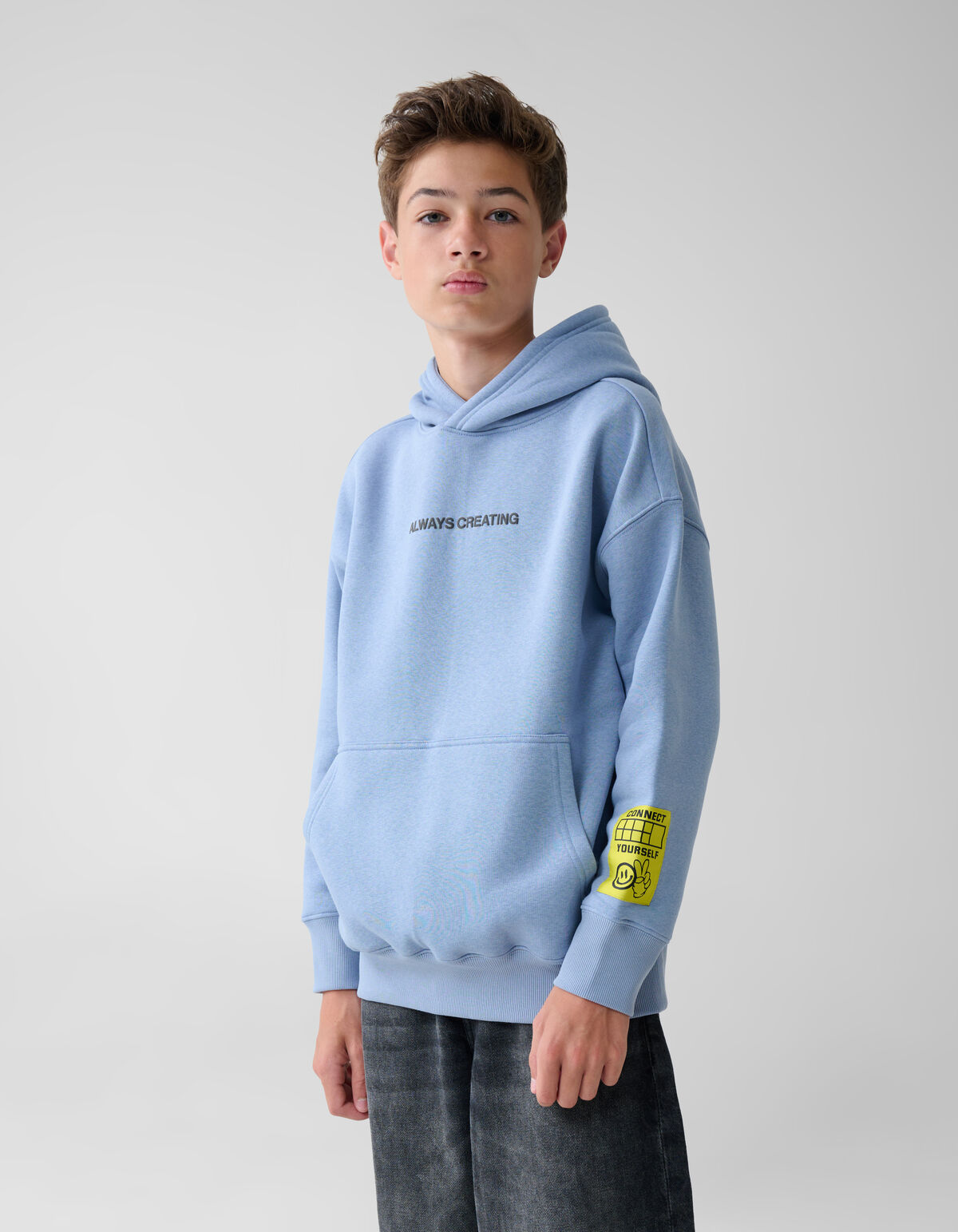 Create Hoodie Blau SHOEBY BOYS