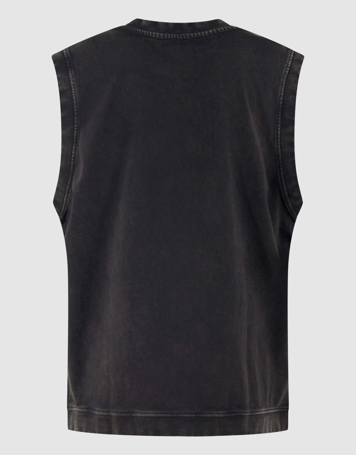 Rippen-Tanktop Schwarz SHOEBY BOYS