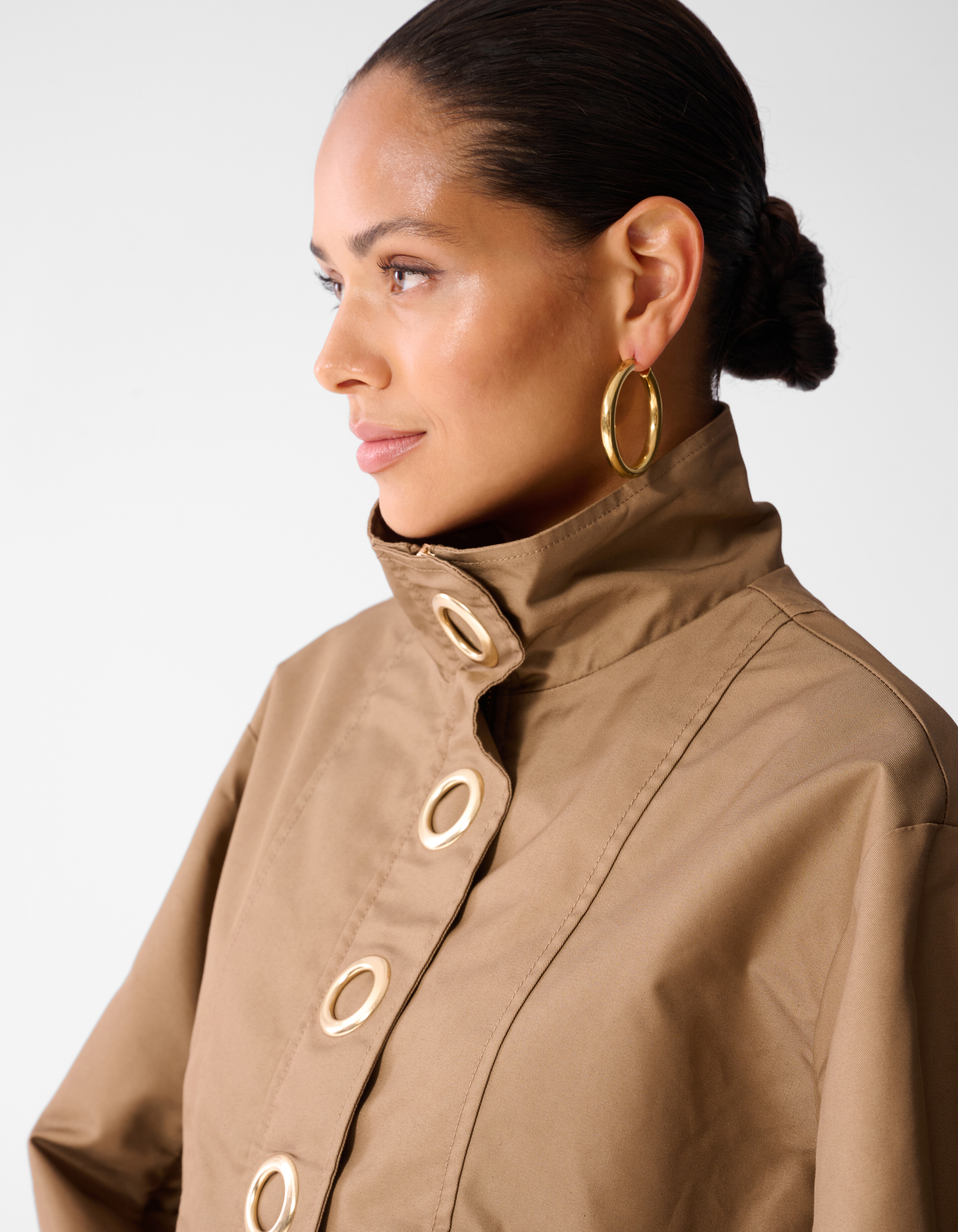 Cargo Eyelet Jacke Camel SHOEBY WOMEN