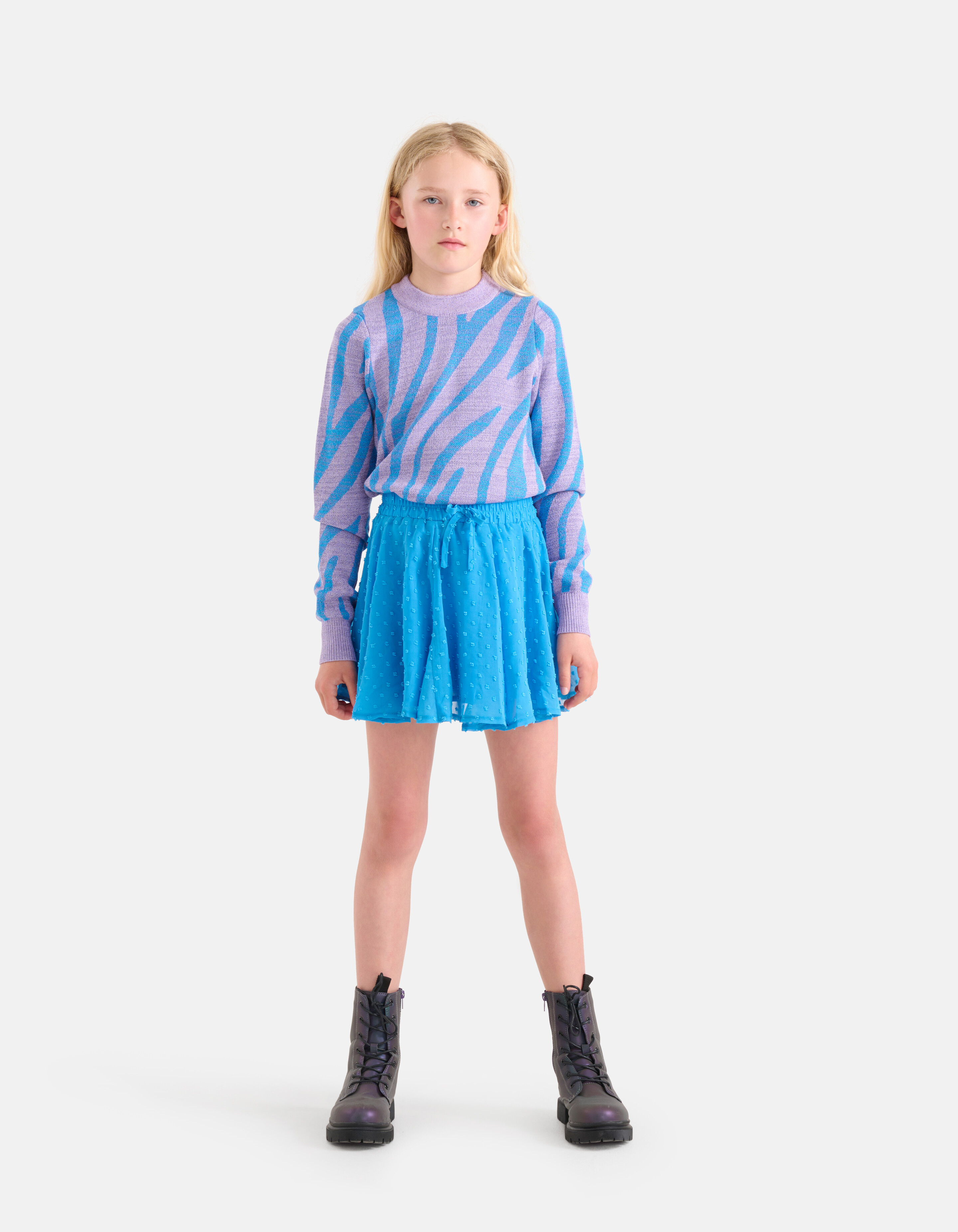 Chiffon-Punkt-Rock Blau SHOEBY GIRLS