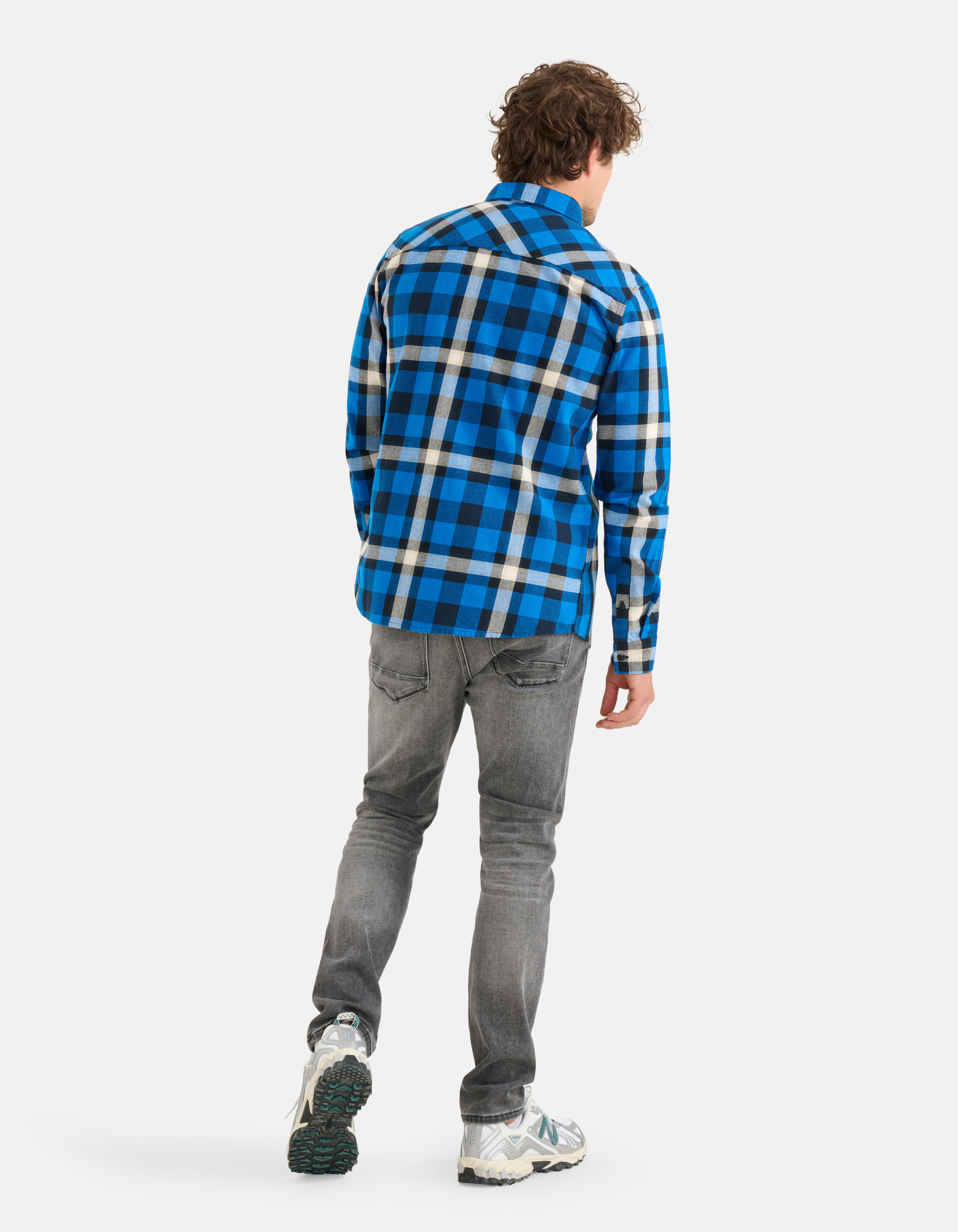 Kariertes Hemd Blau SHOEBY MEN