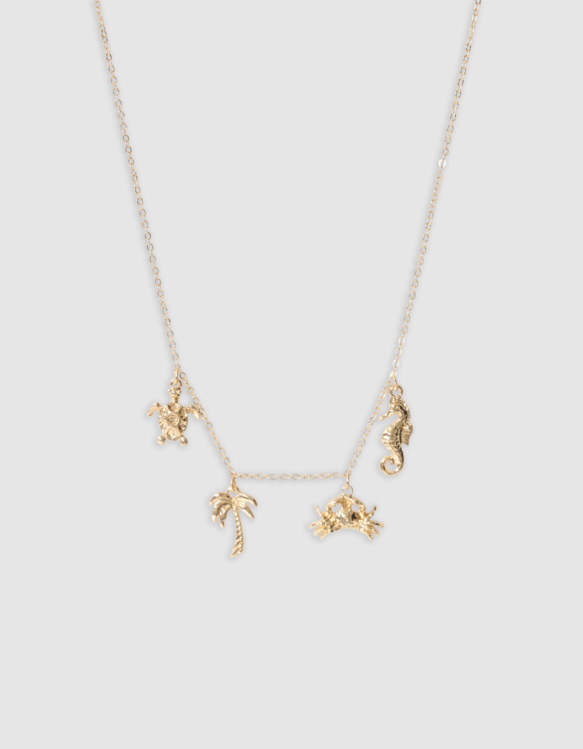 Sea Charm Halskette Gold SHOEBY ACCESSOIRES
