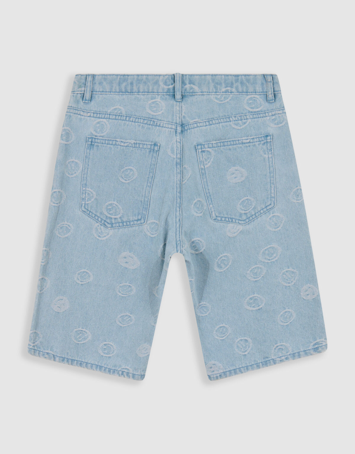 Denim Smiley Short gebleicht SHOEBY BOYS