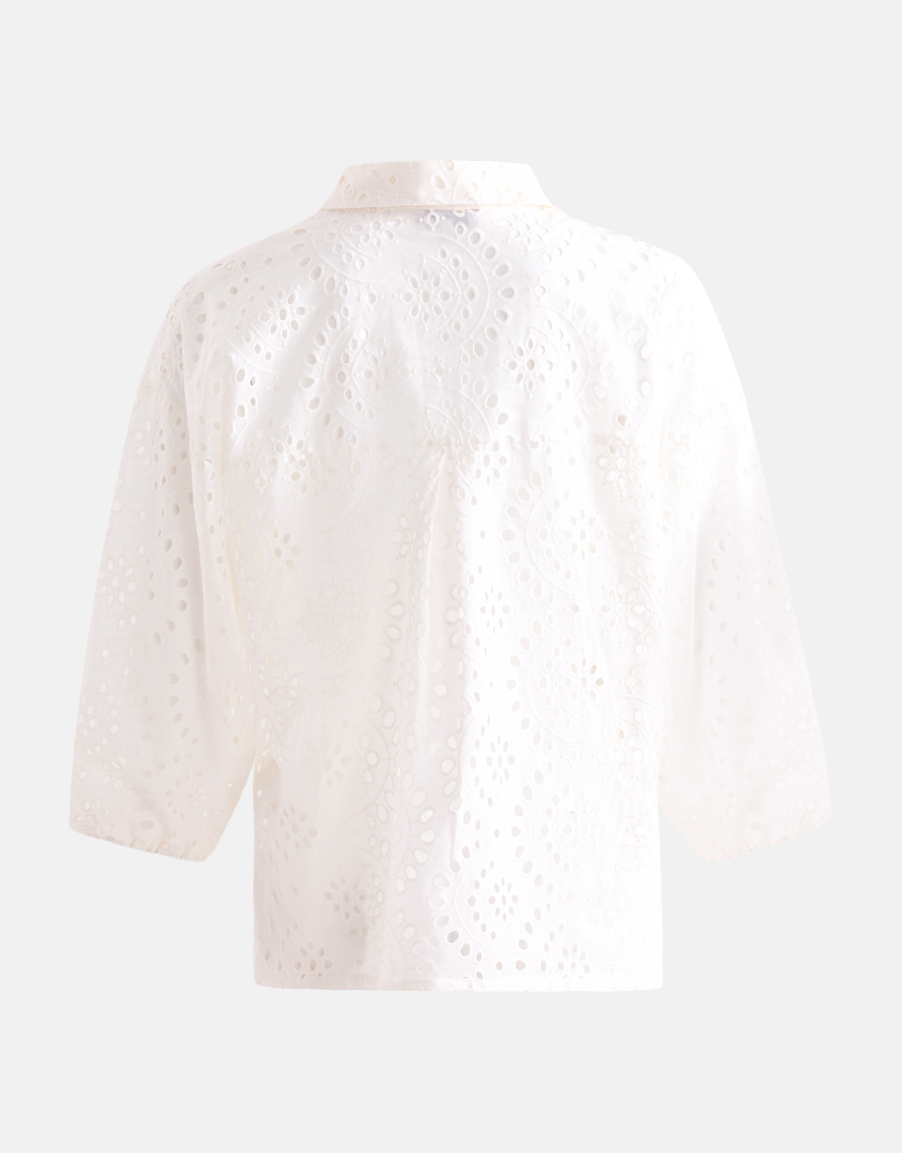 Broderie-Bluse Weiß SHOEBY WOMEN