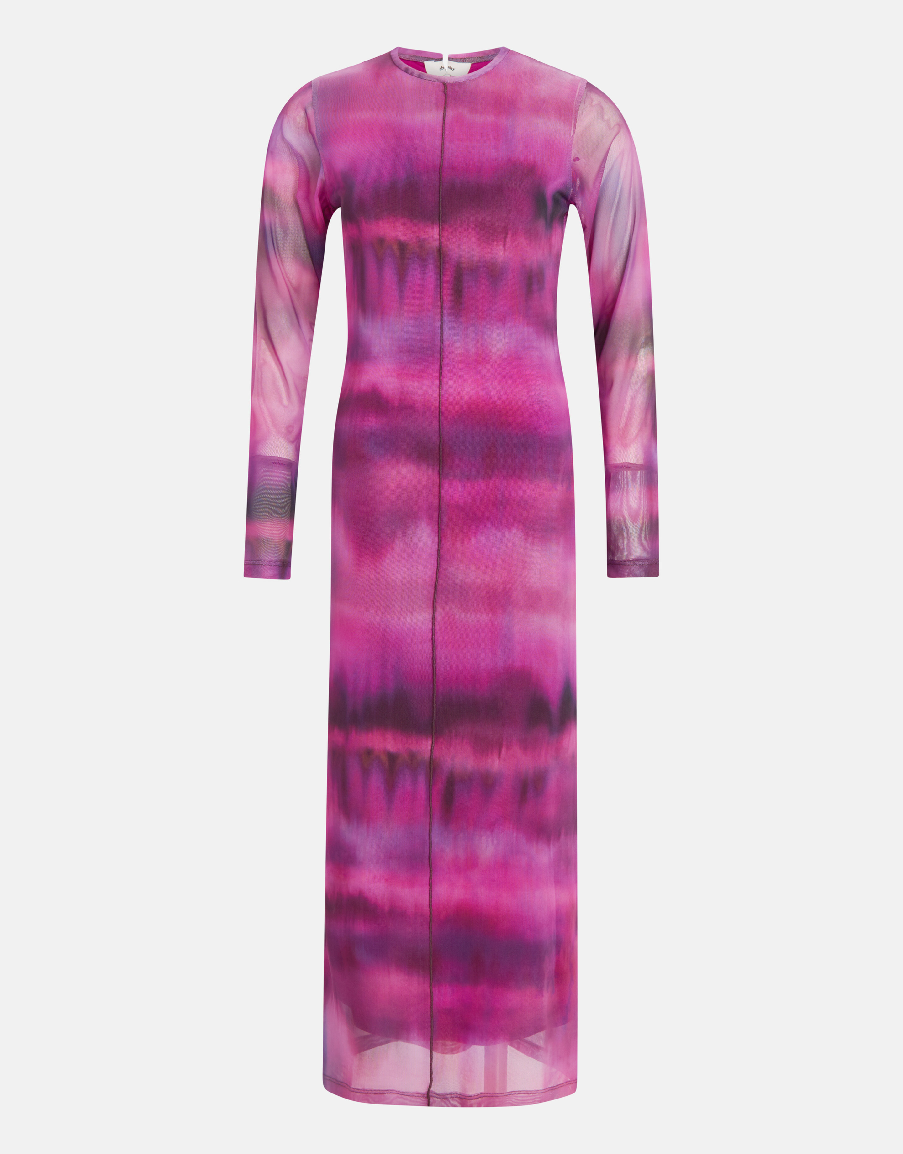 Blurry Stripe Mesh Kleid Pink SHOEBY WOMEN