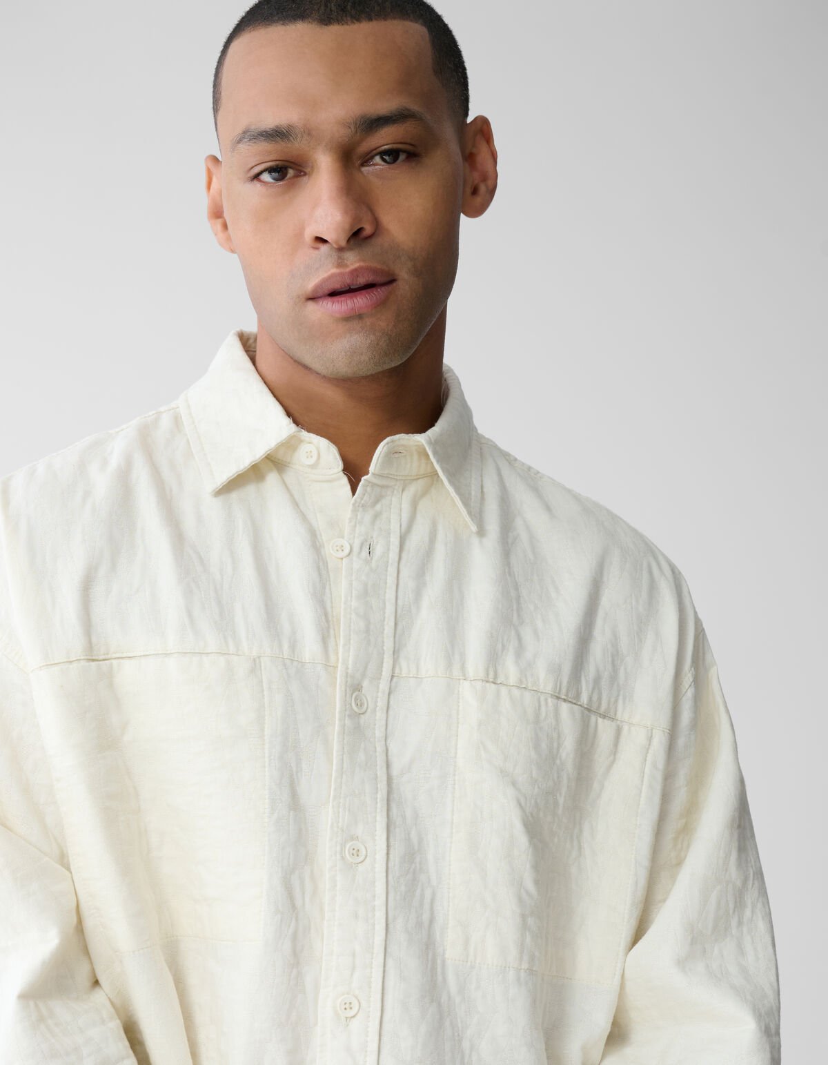 Overshirt mit Struktur Off White SHOEBY MEN