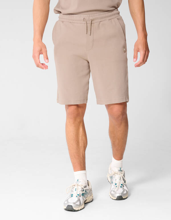 Gebraucht Gl&auml;nzend Kurz Taupe SHOEBY MEN