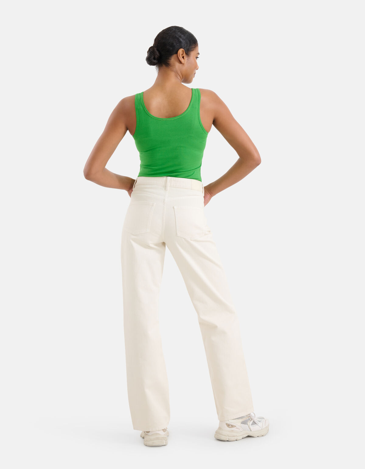 Basis Tanktop Groen SHOEBY WOMEN