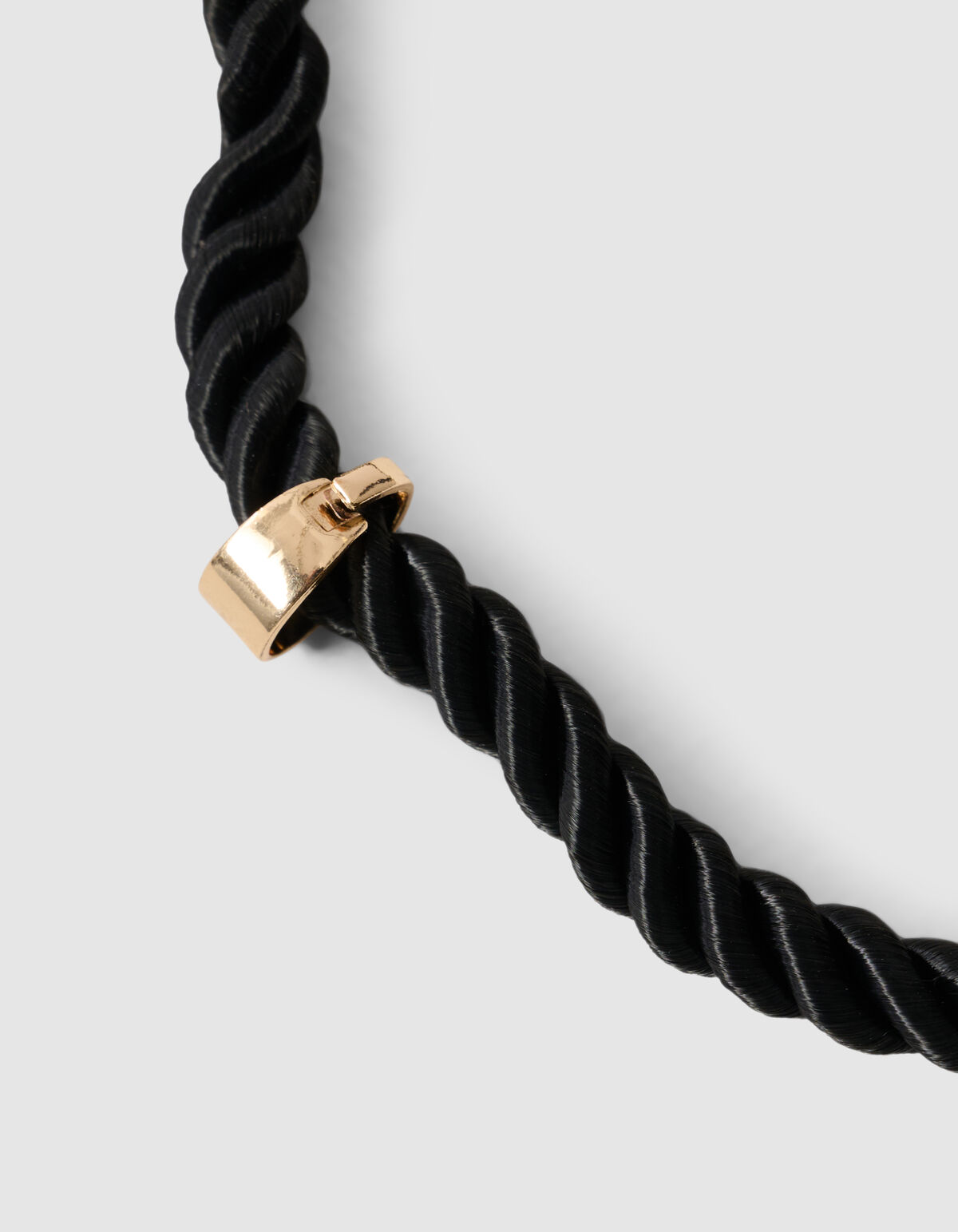 Seil-Halskette Schwarz SHOEBY ACCESSOIRES