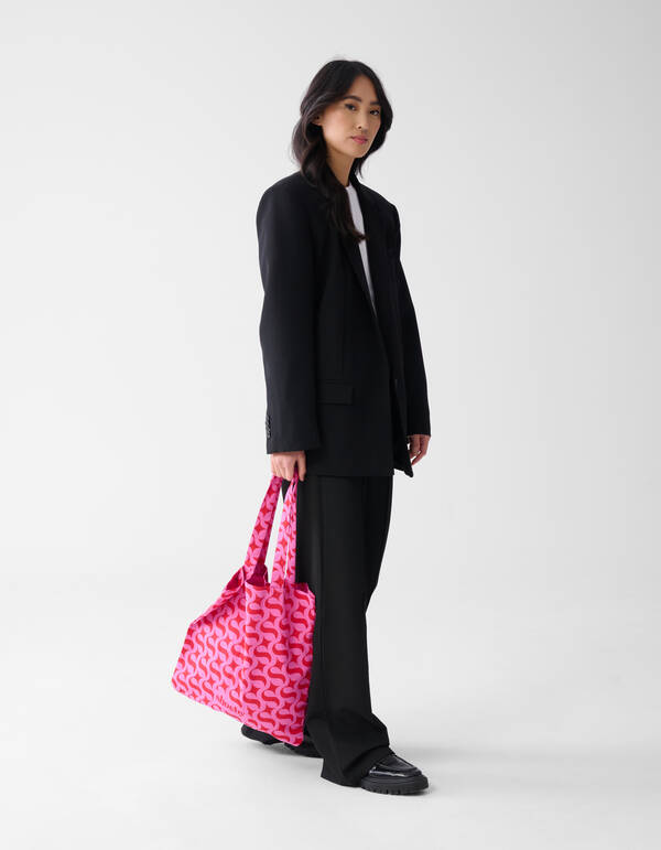 Shoeby Logo Shopper Rosa/Rot SHOEBY ACCESSOIRES