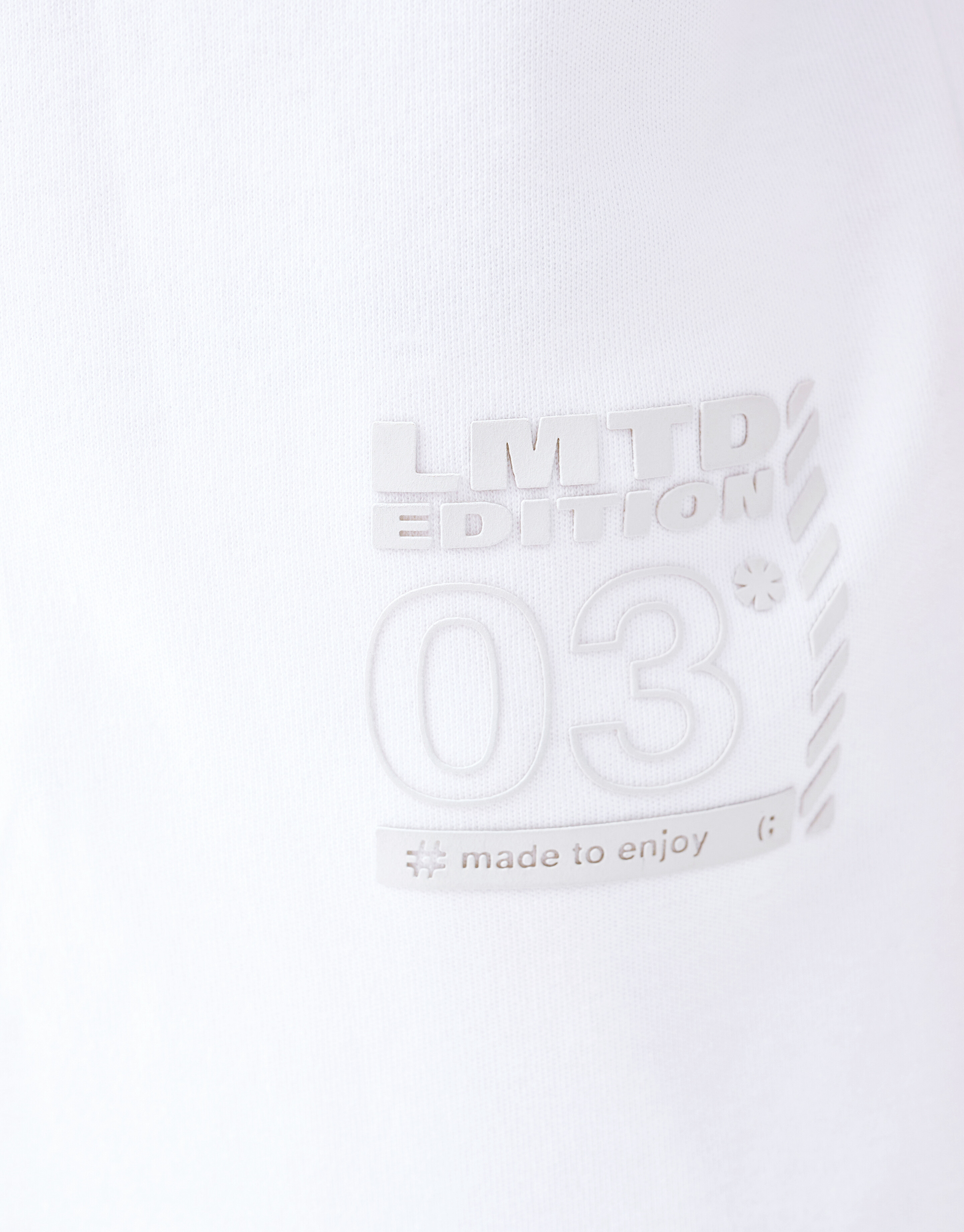 Schweres Basic-T-Shirt Weiß SHOEBY BOYS
