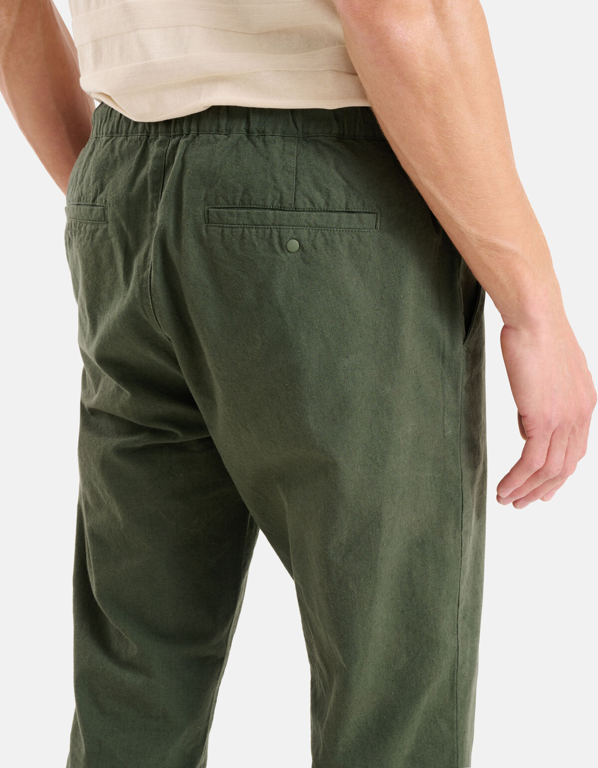 Leinenhose Dunkelgrün SHOEBY MEN